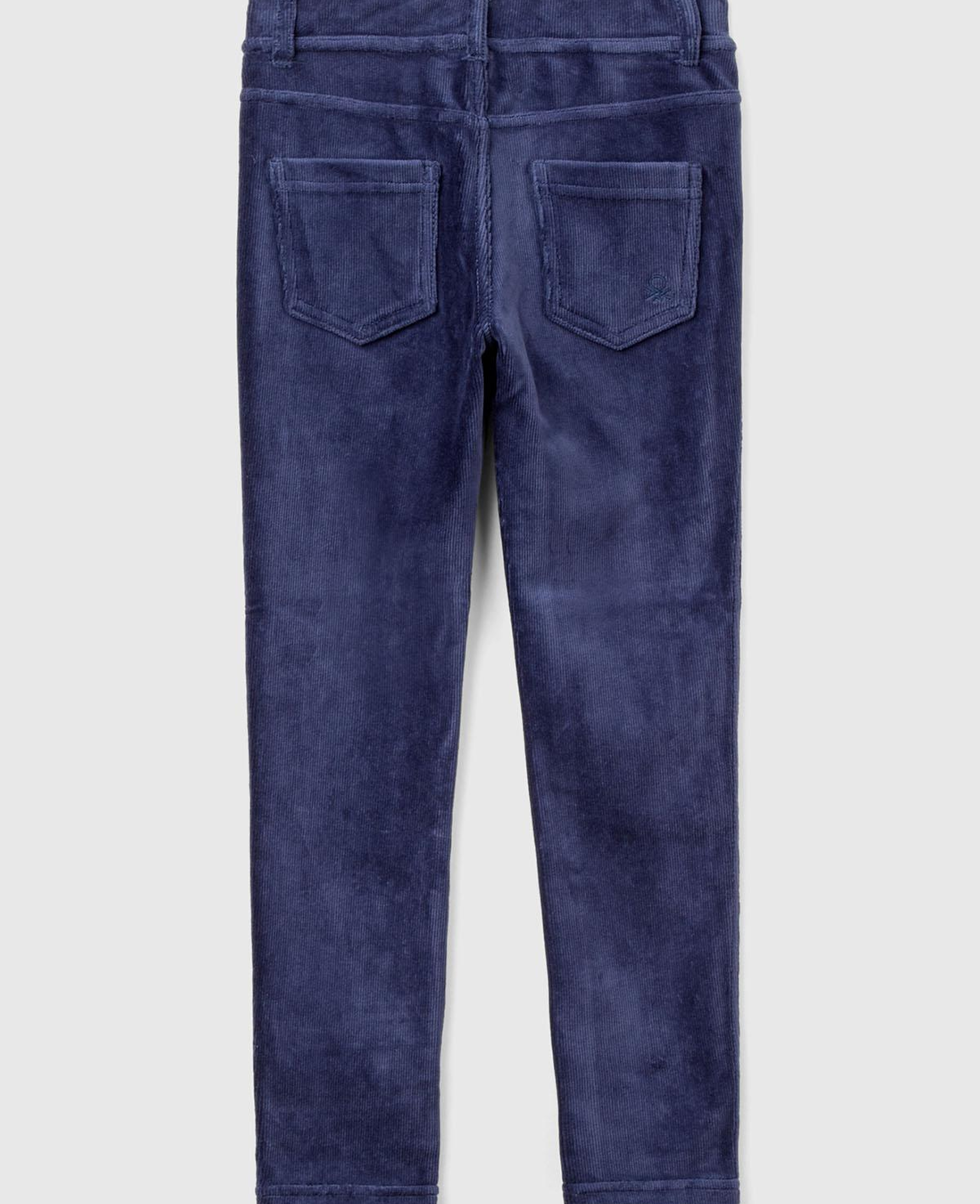 Kız Çocuk Lacivert Kadife Jegging