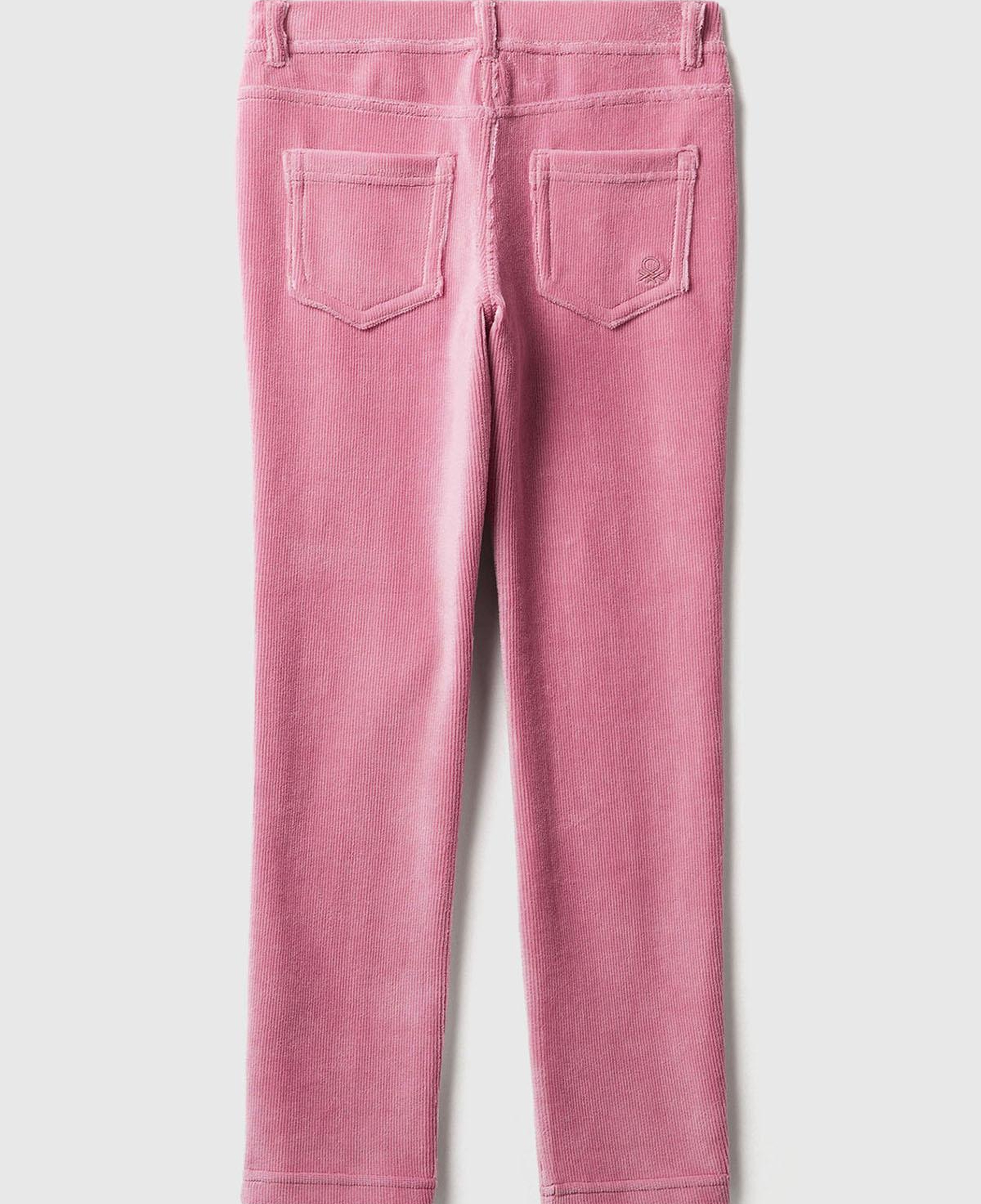Kız Çocuk Gül Kurusu Kadife Jegging