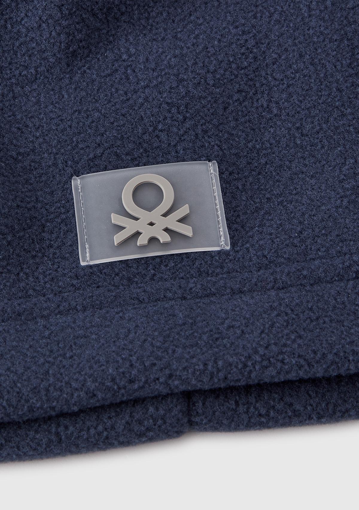 Erkek Çocuk Lacivert Logo Detaylı  Bere