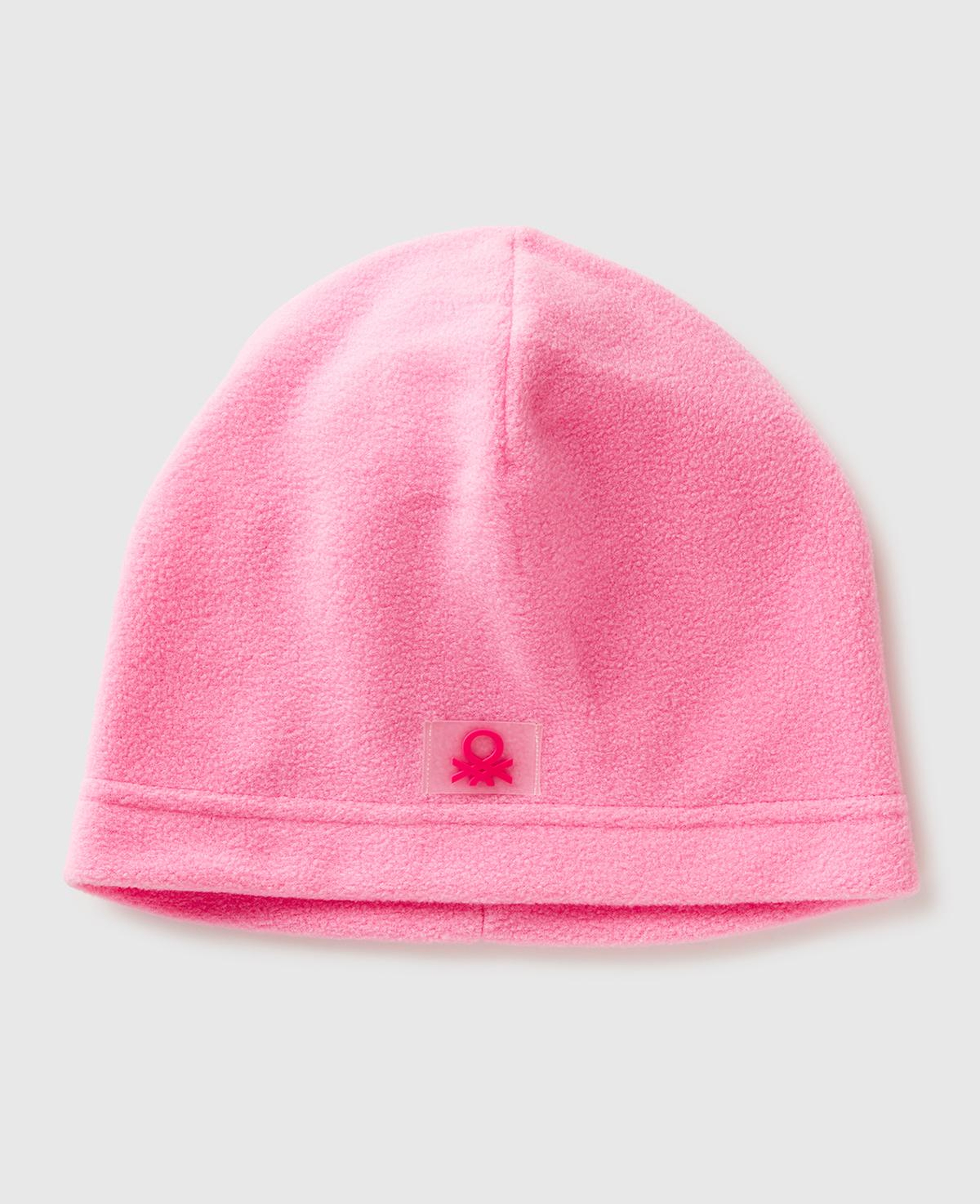 Erkek Çocuk Pembe Logo Detaylı Bere