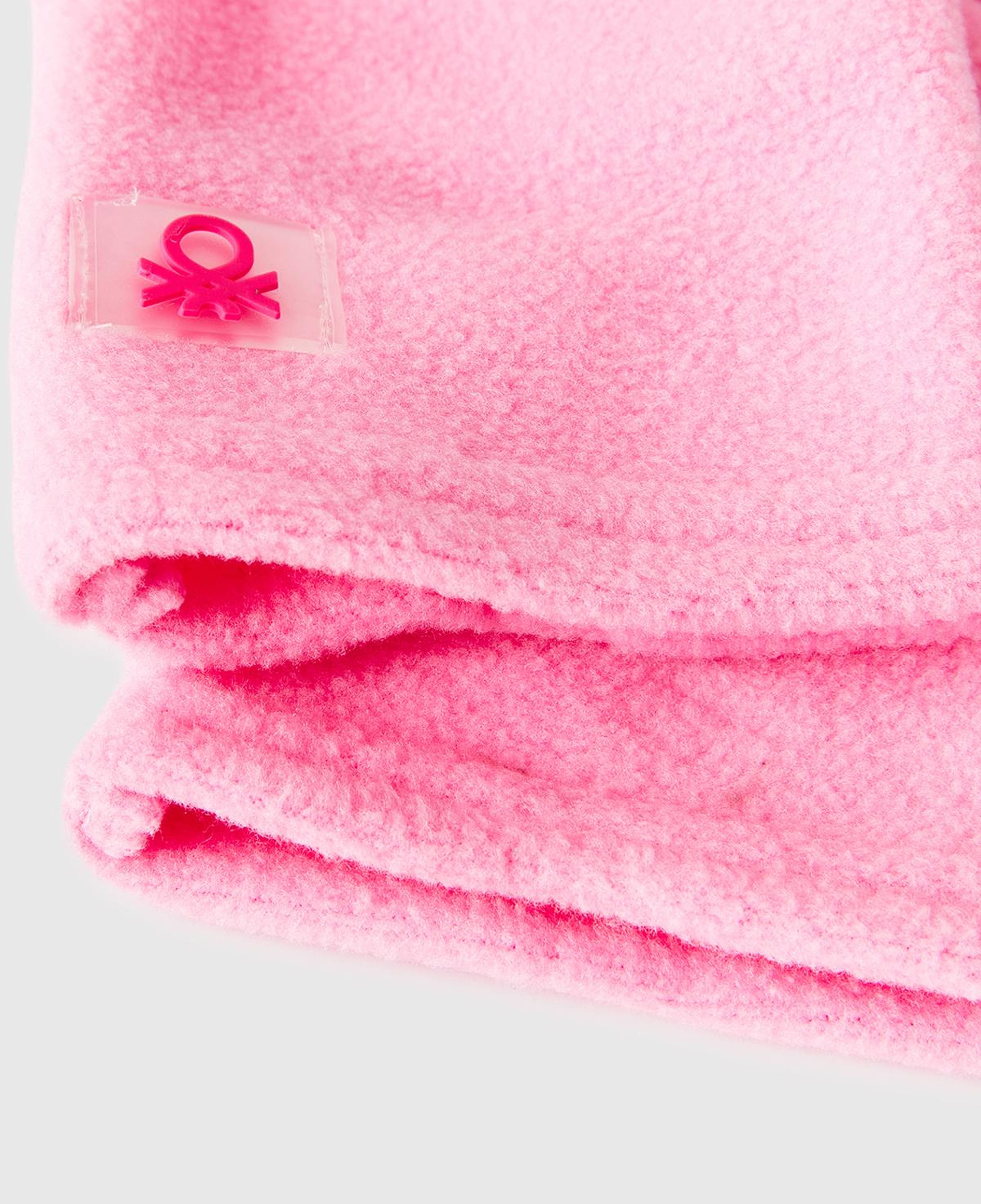 Erkek Çocuk Pembe Logo Detaylı  Eldiven