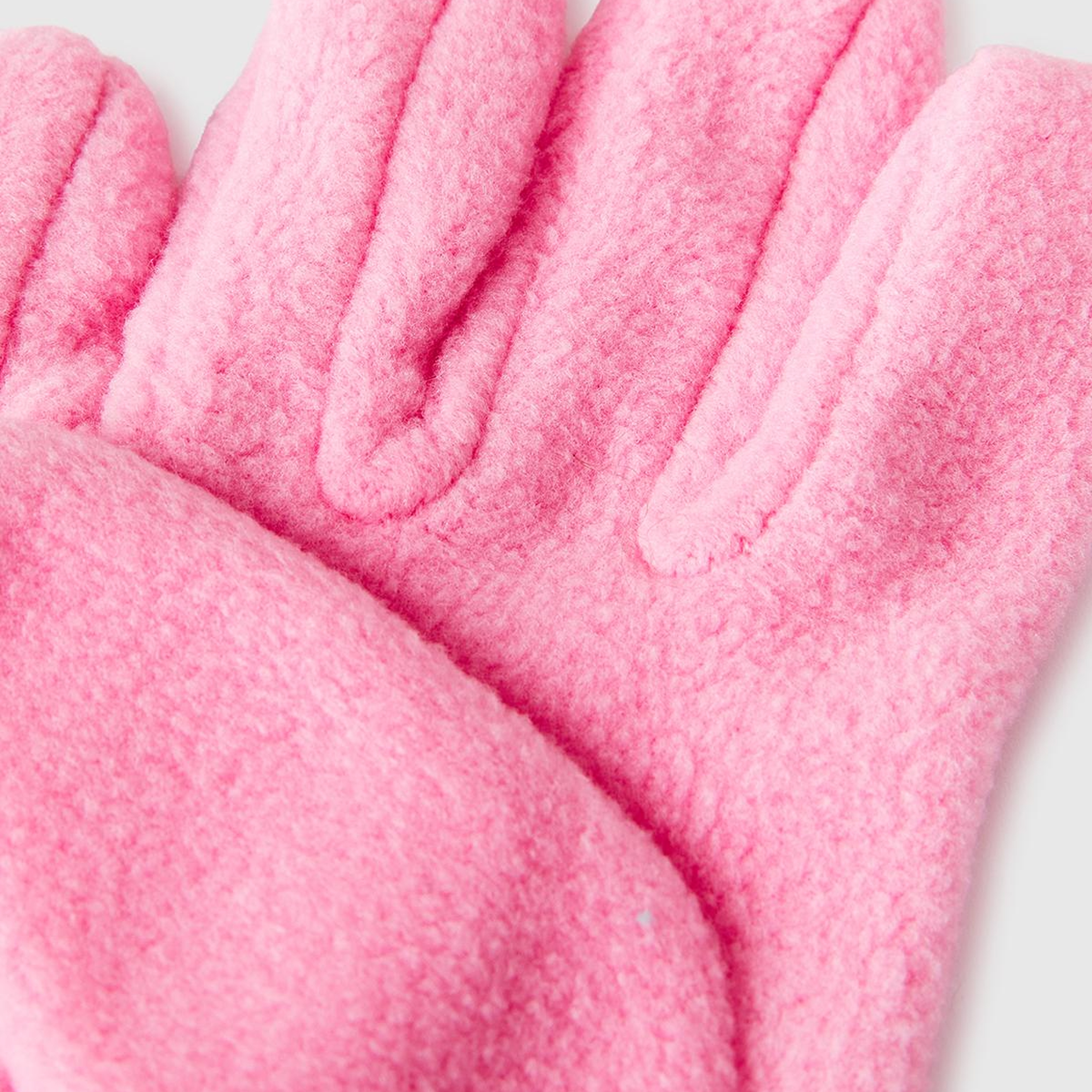Erkek Çocuk Pembe Logo Detaylı  Eldiven