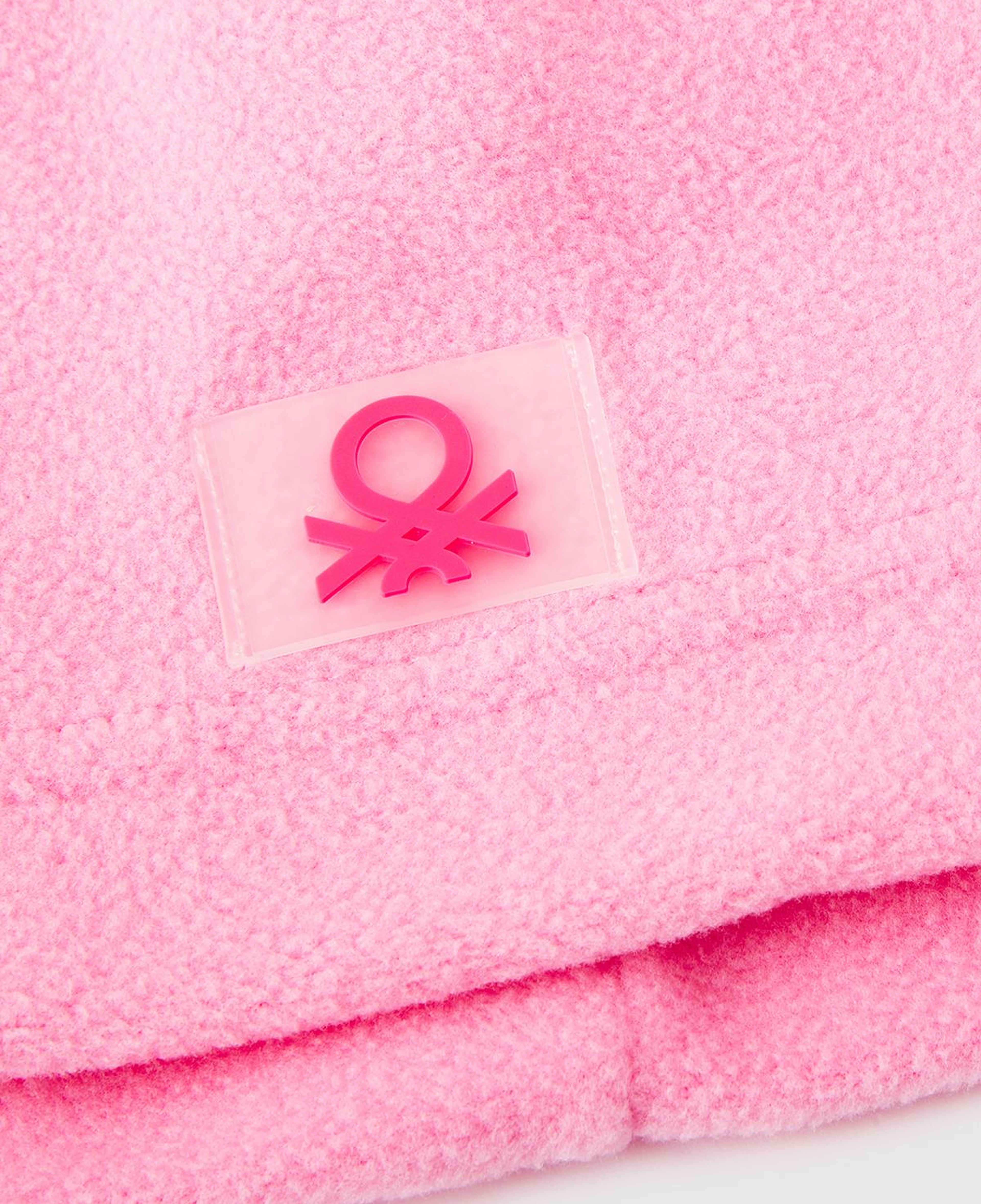 Erkek Çocuk Pembe Logo Detaylı Bere