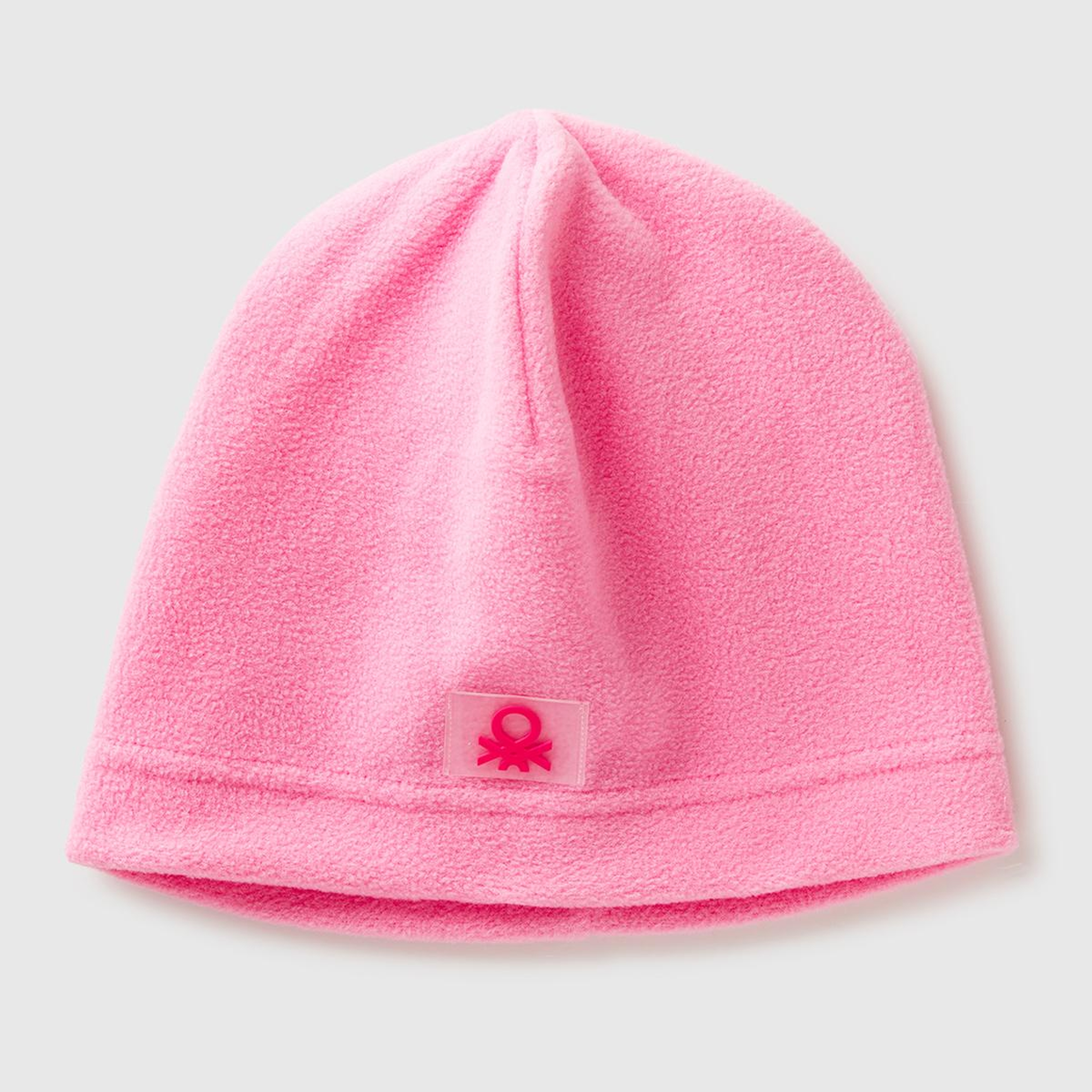 Erkek Çocuk Pembe Logo Detaylı  Bere