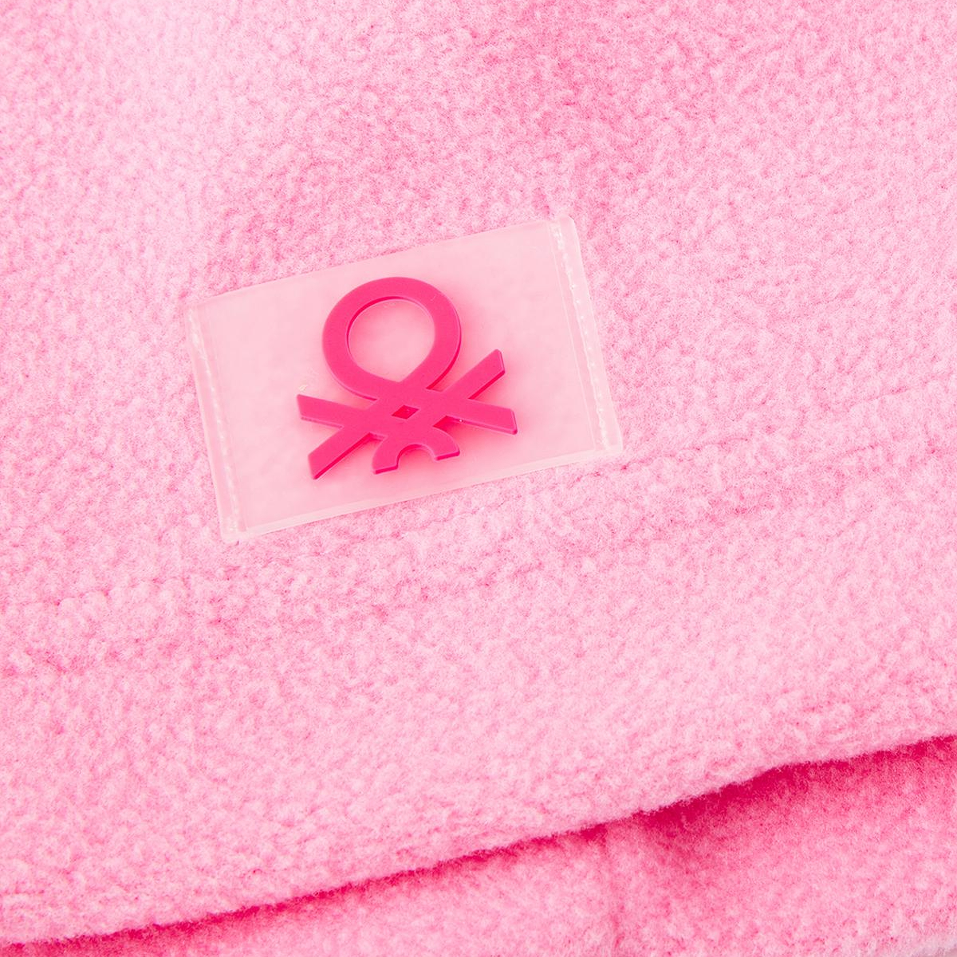 Erkek Çocuk Pembe Logo Detaylı  Bere