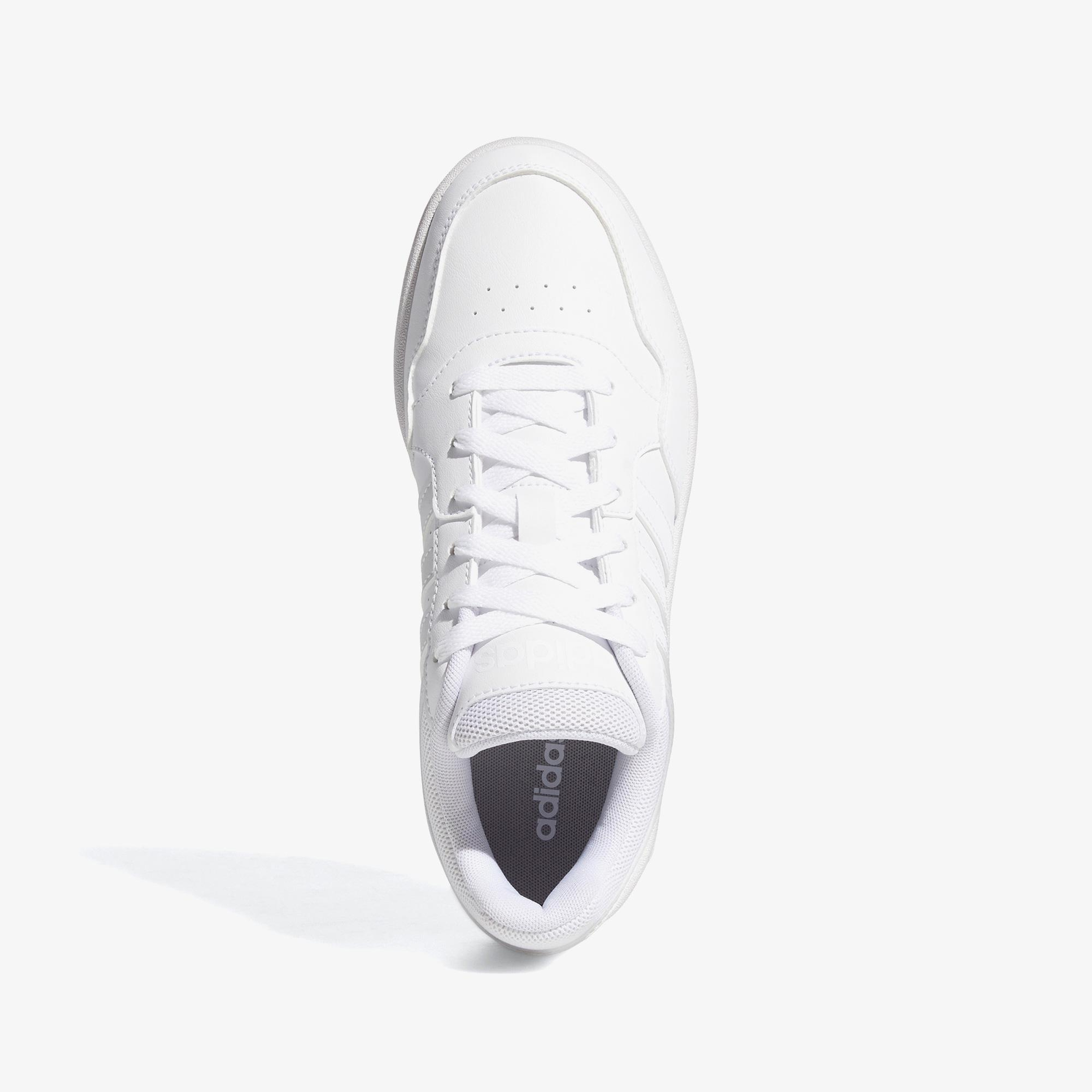 adidas Hoops 3.0 Mid Lifestyle Crew Unisex Beyaz Sneaker