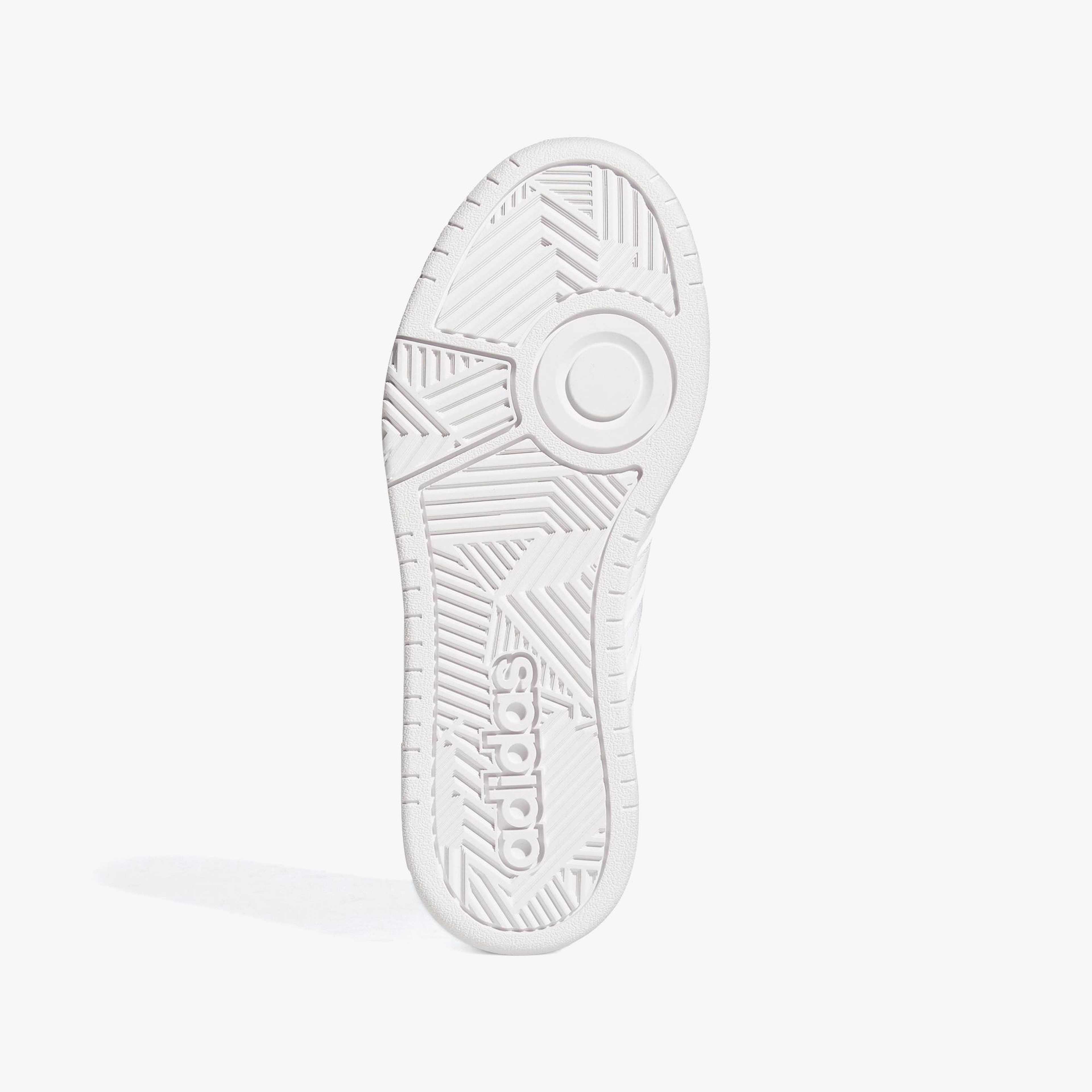 adidas Hoops 3.0 Mid Lifestyle Crew Unisex Beyaz Sneaker