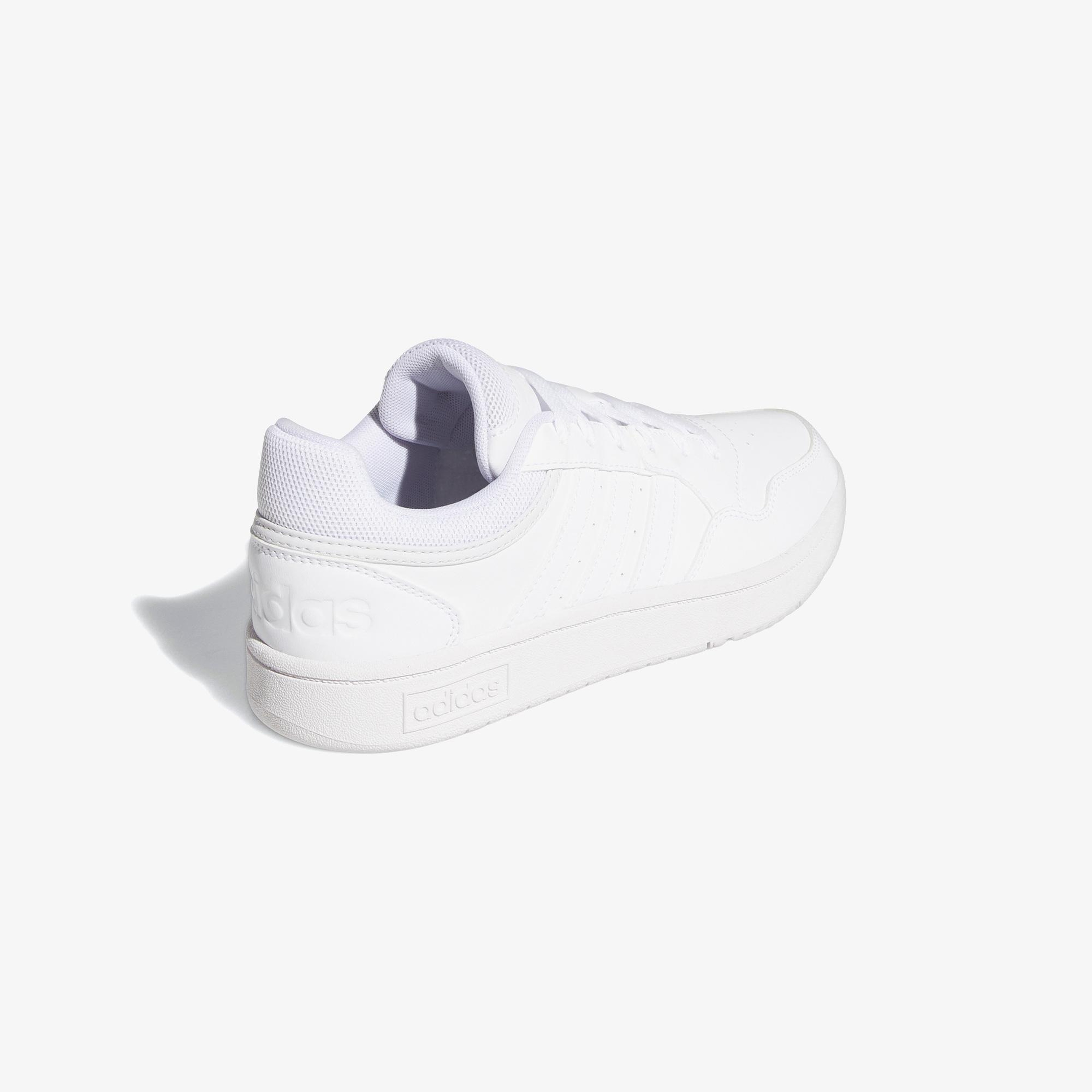 adidas Hoops 3.0 Mid Lifestyle Crew Unisex Beyaz Sneaker