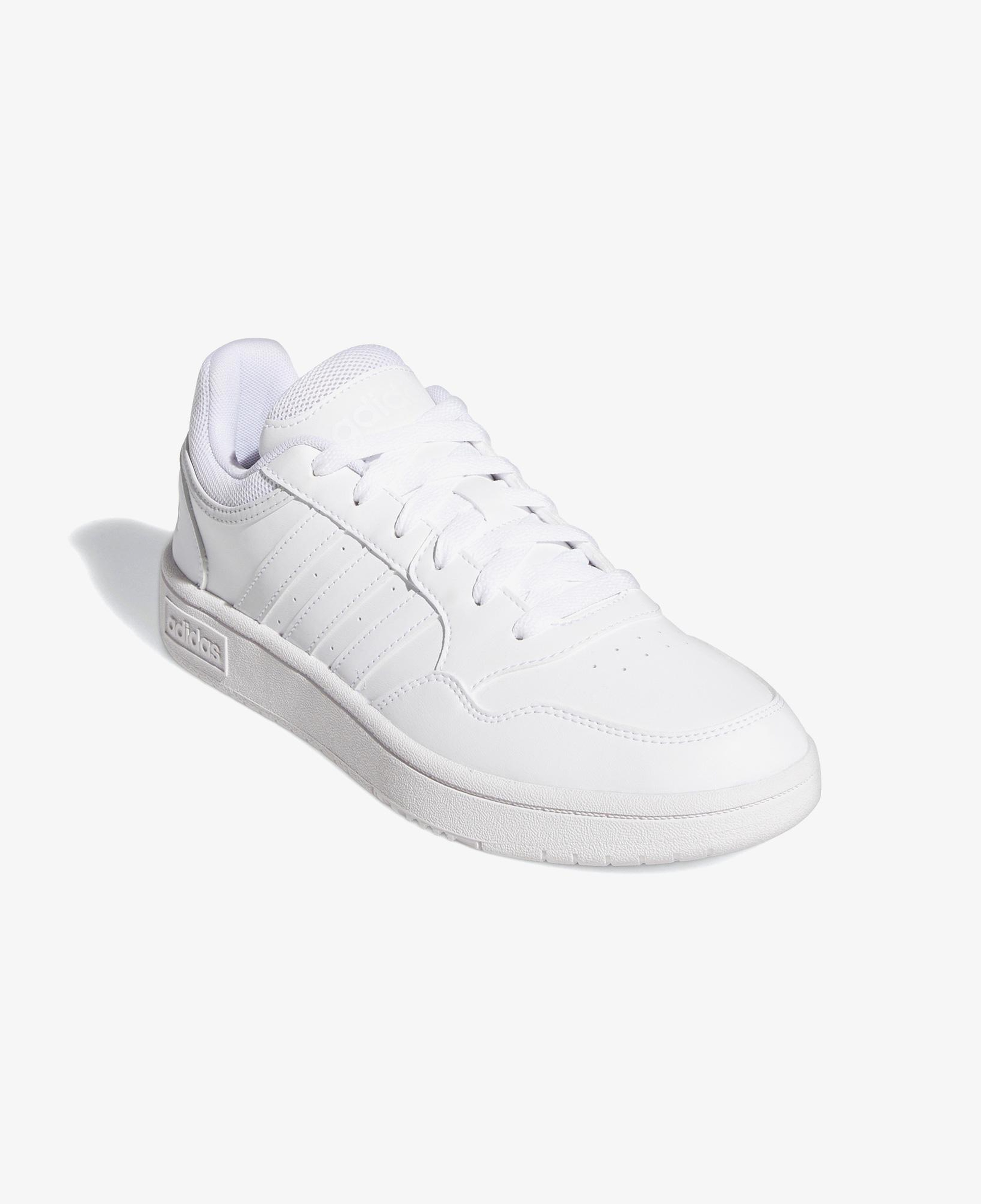 adidas Hoops 3.0 Mid Lifestyle Crew Unisex Beyaz Sneaker