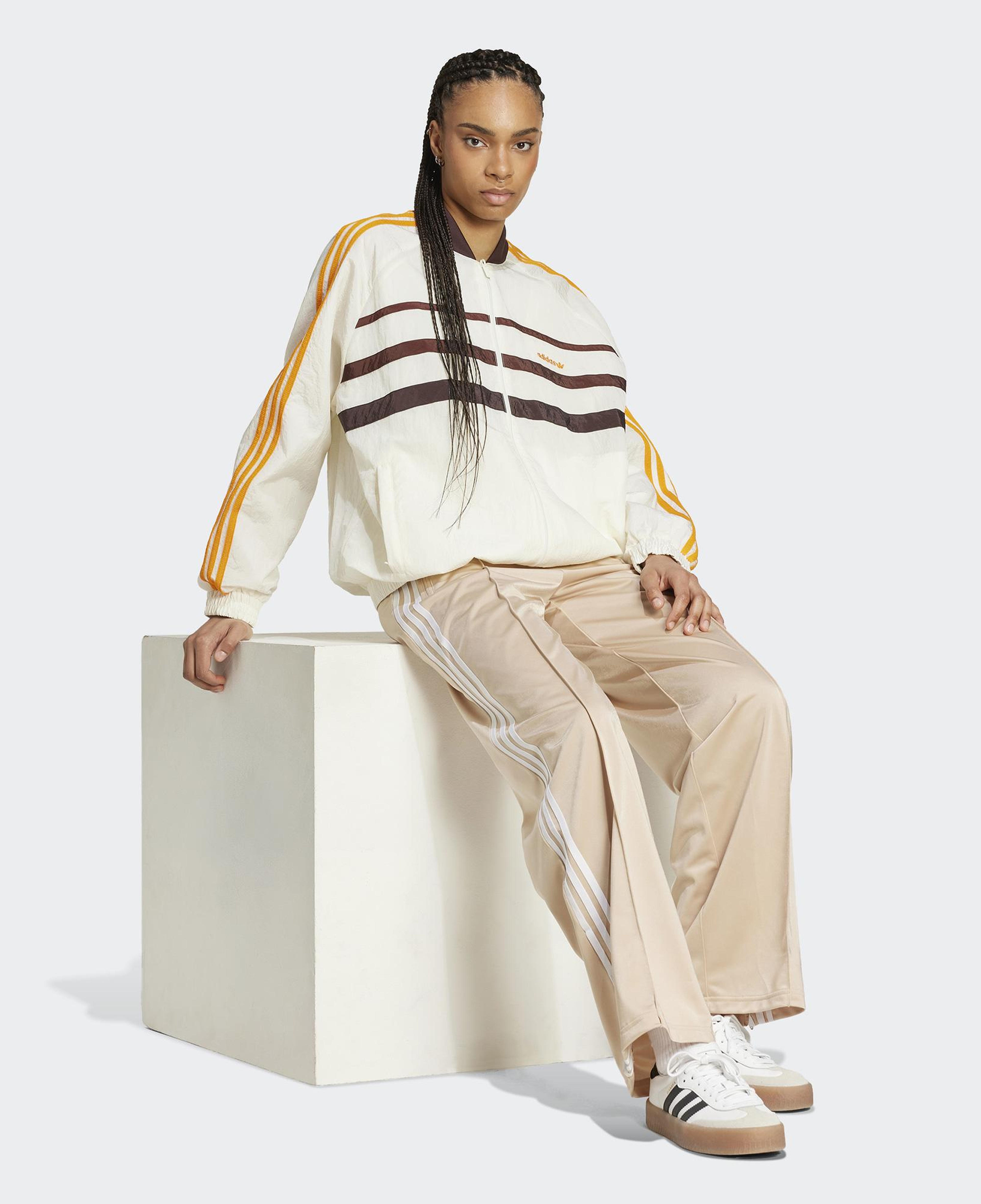 adidas Originals 80S Kadın Beyaz Eşofman Üstü