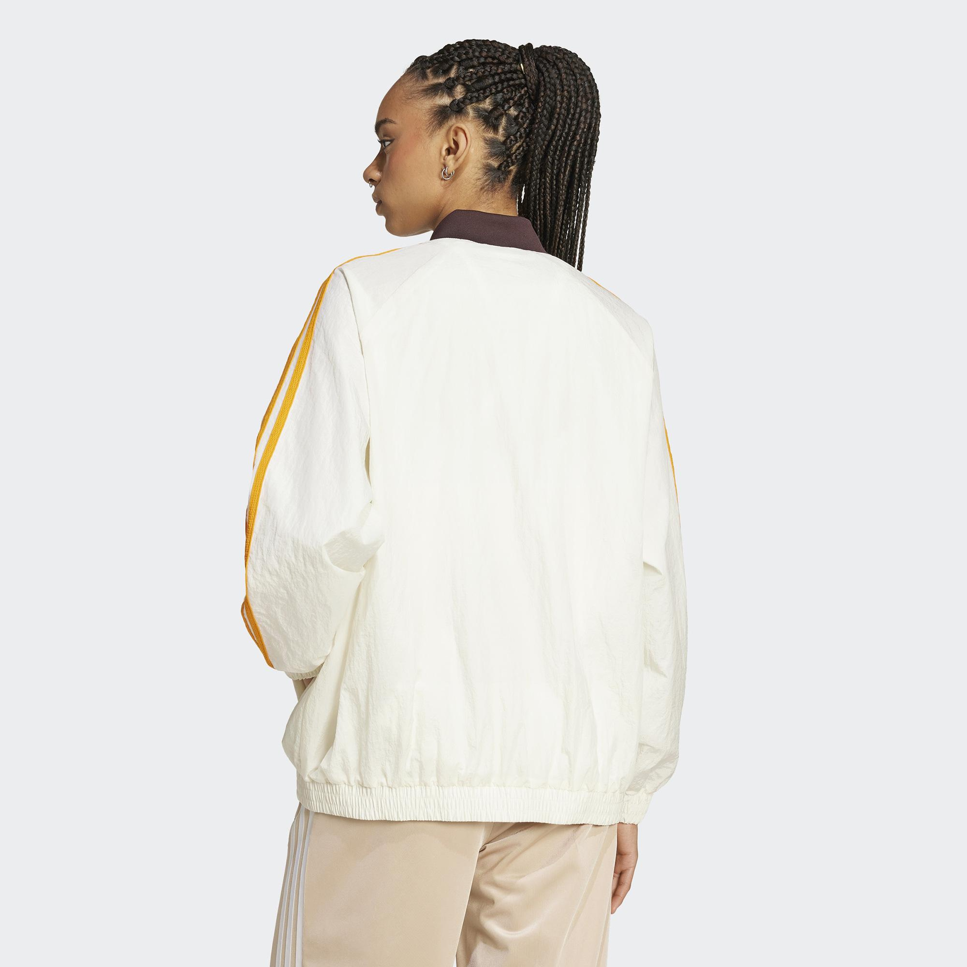 adidas Originals 80S Kadın Beyaz Eşofman Üstü