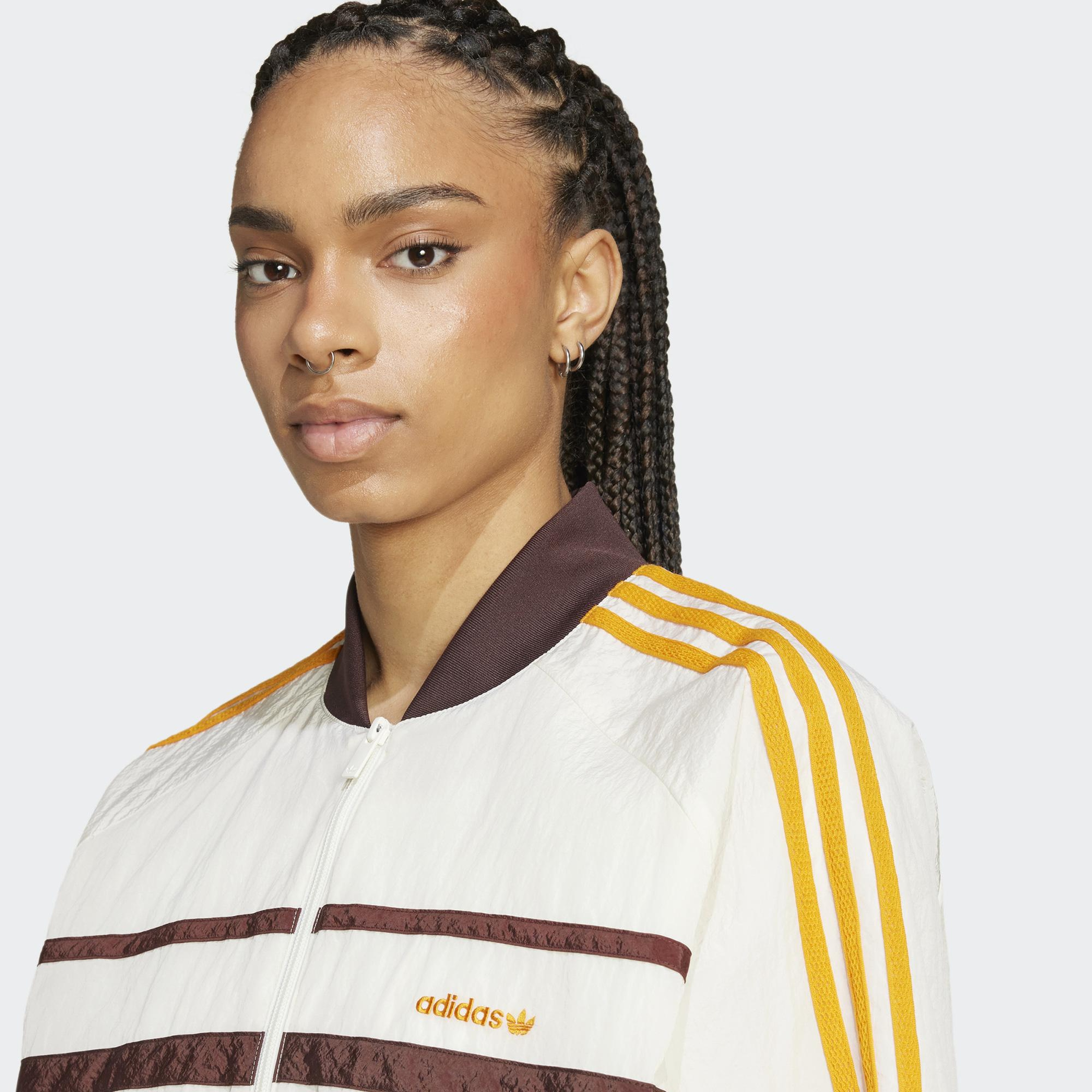 adidas Originals 80S Kadın Beyaz Eşofman Üstü