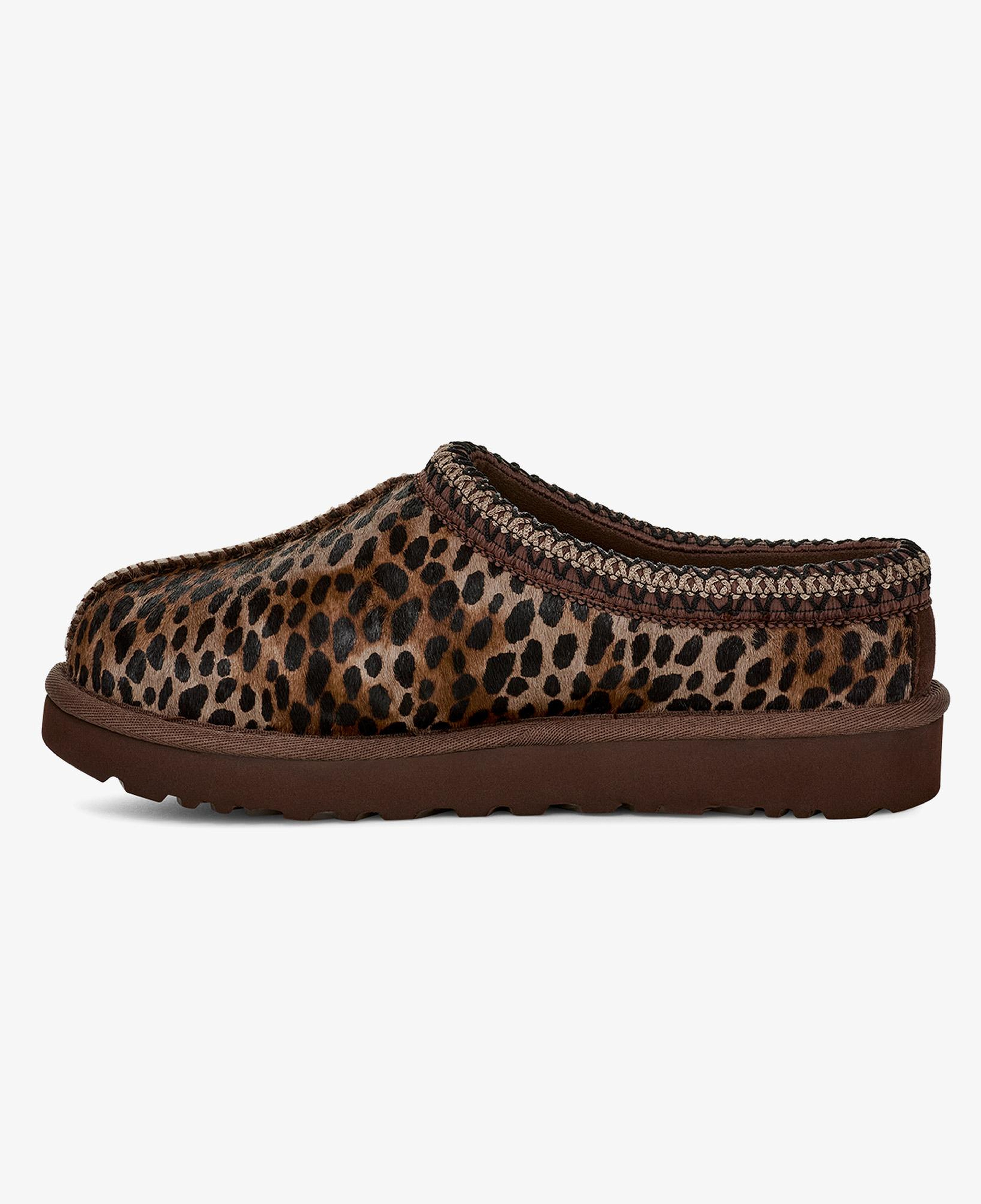 UGG Tasman Caspian Leopar Desenli Kadın Kahverengi Terlik