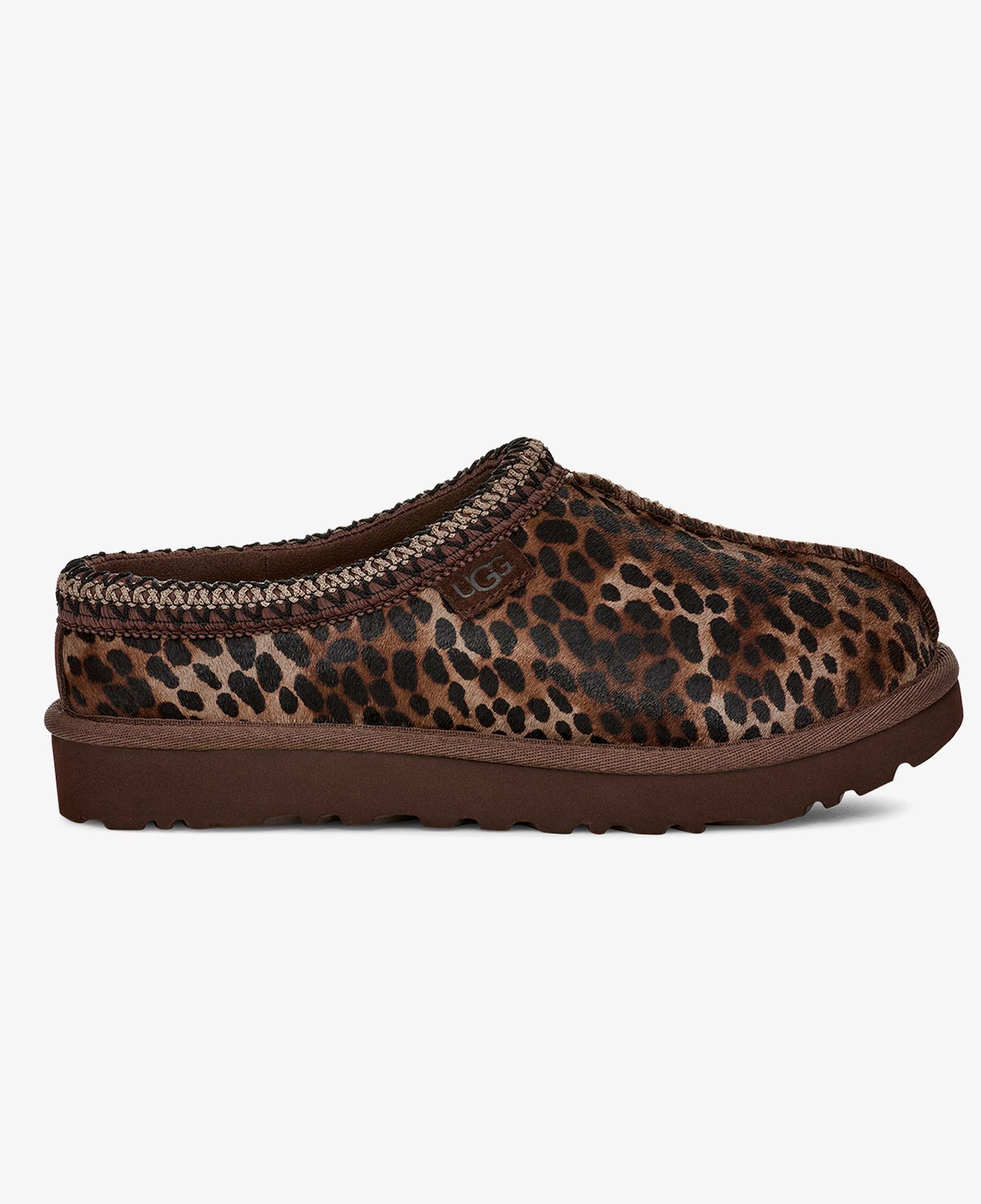 UGG Tasman Caspian Leopar Desenli Kadın Kahverengi Terlik