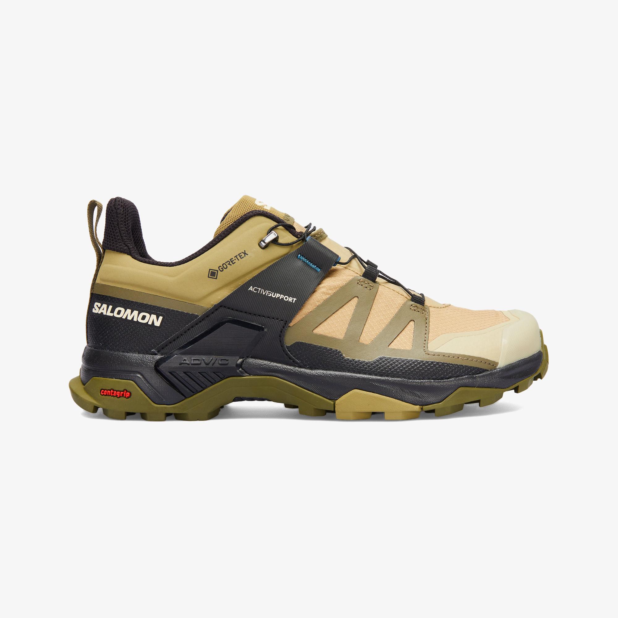 Salomon X Ultra 4 Gore-Tex Erkek Haki Outdoor Ayakkabı