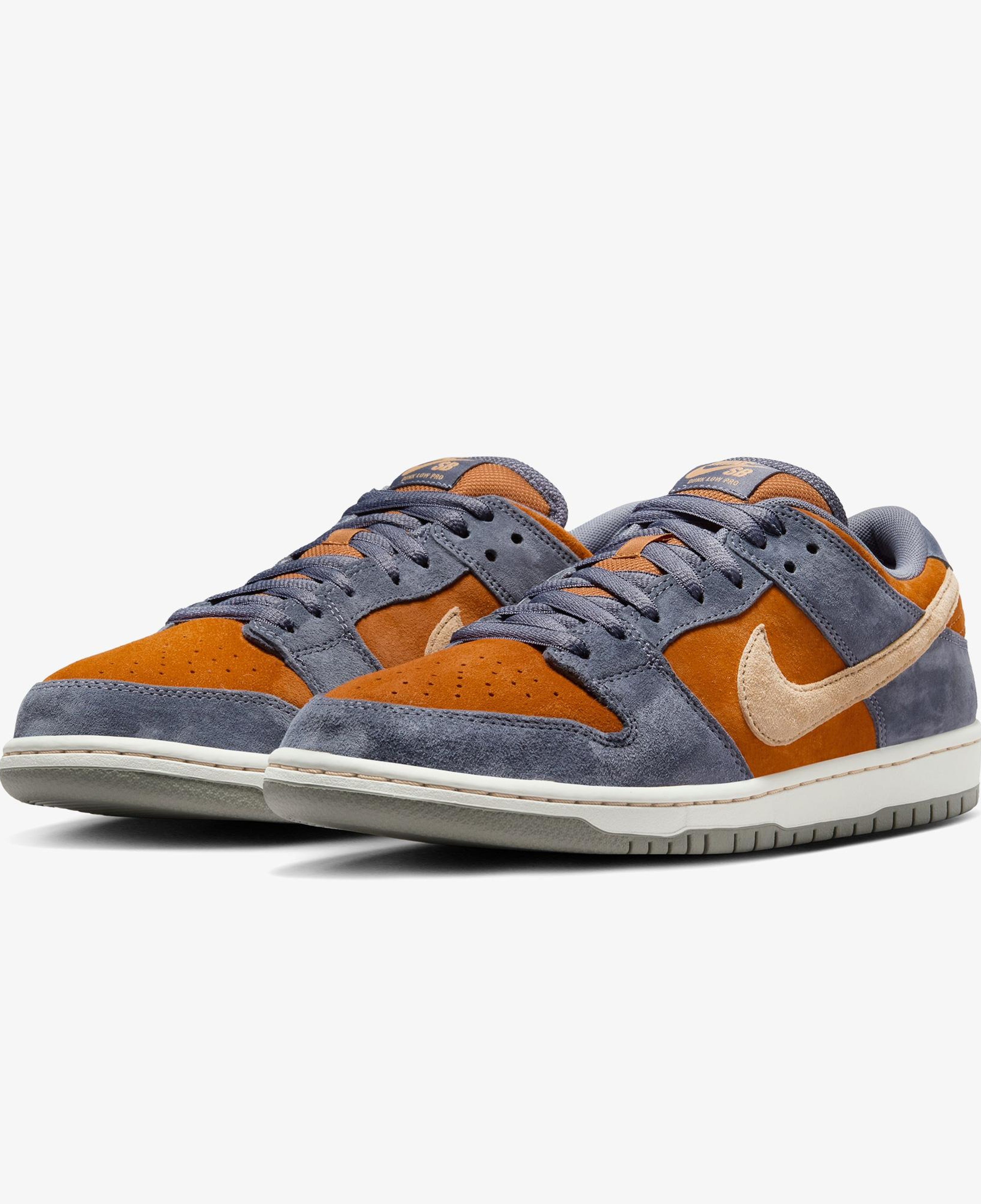 Nike Dunk Erkek Gri/Turuncu Spor Ayakkabı