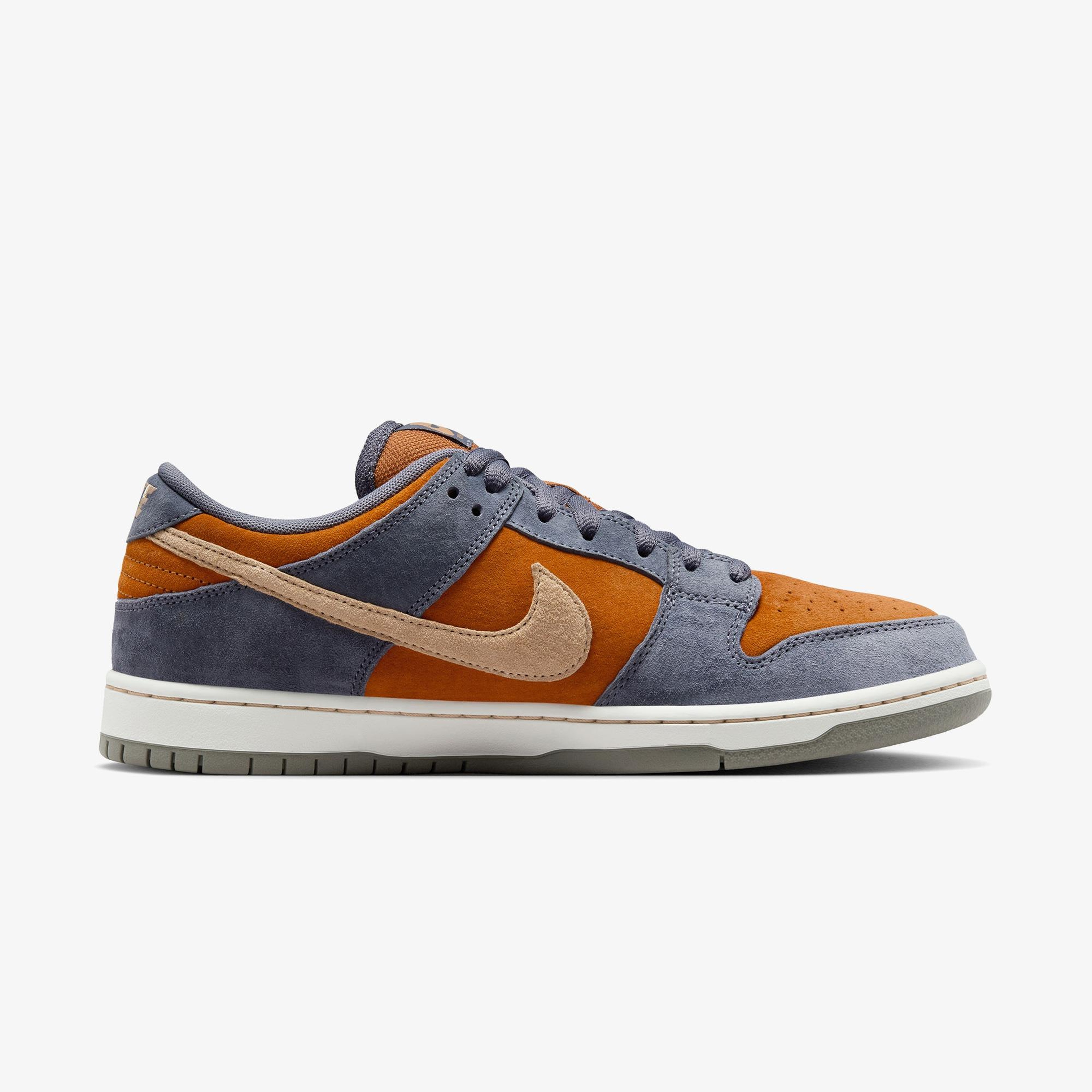Nike Dunk Erkek Gri/Turuncu Spor Ayakkabı