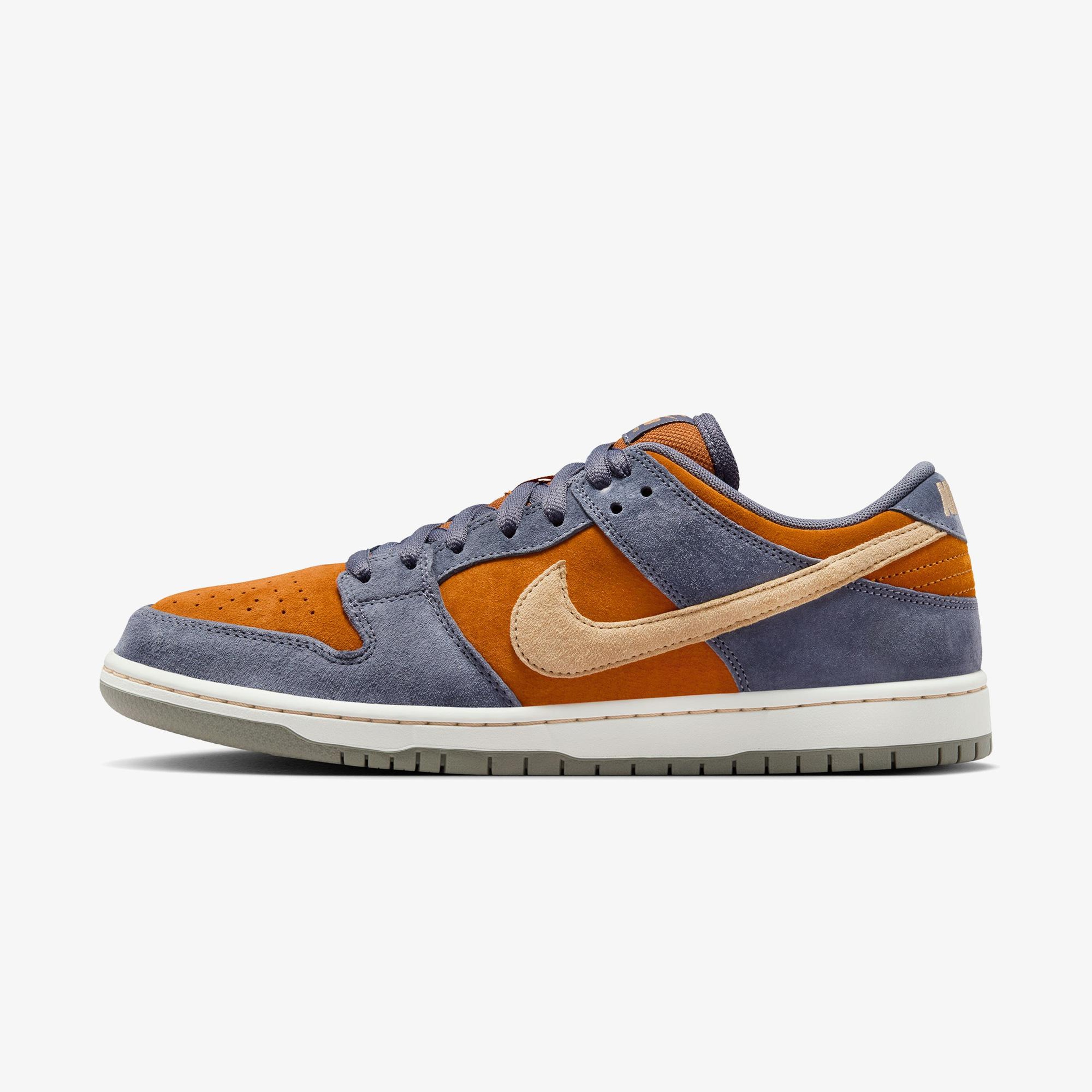 Nike Dunk Erkek Gri/Turuncu Spor Ayakkabı