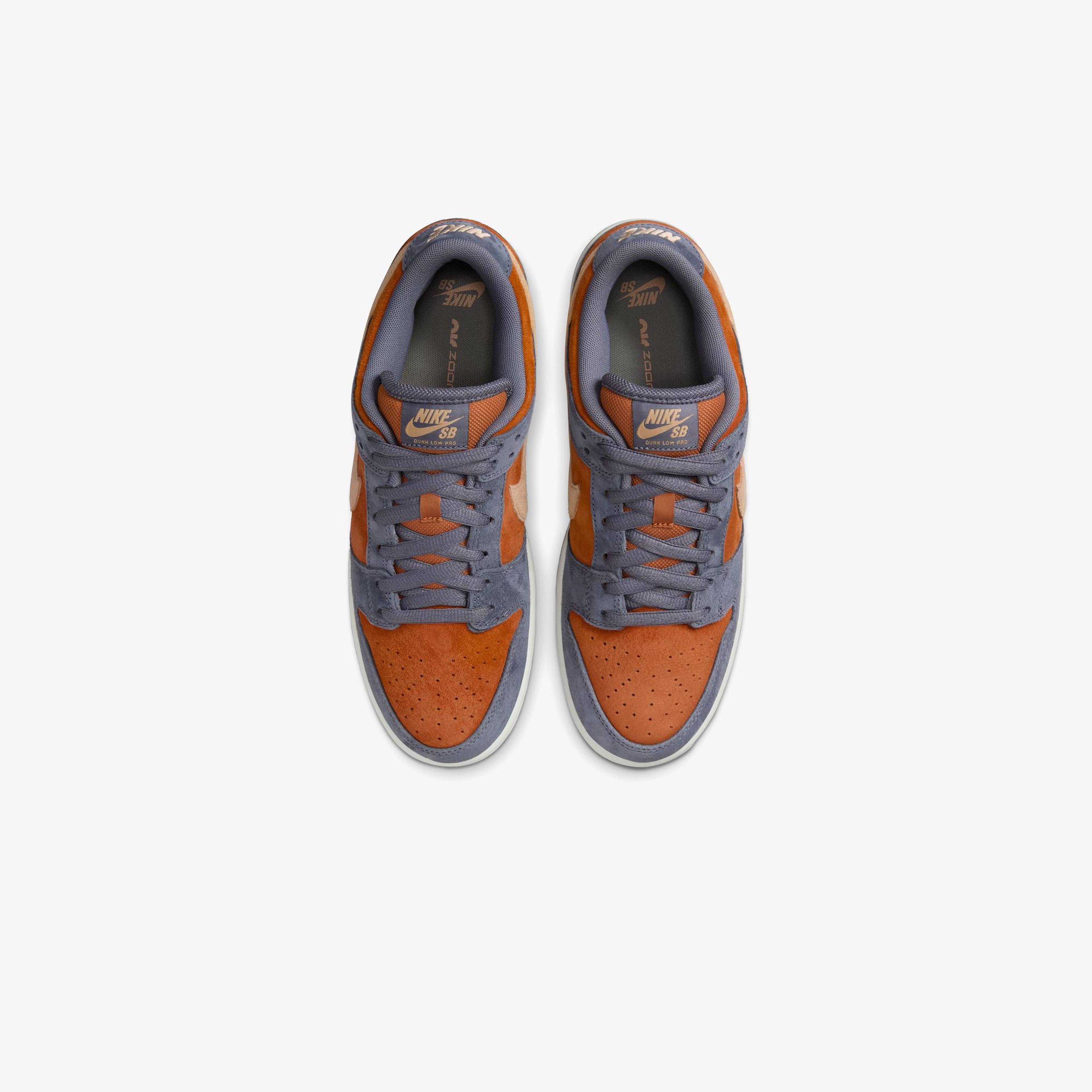 Nike Dunk Erkek Gri/Turuncu Spor Ayakkabı