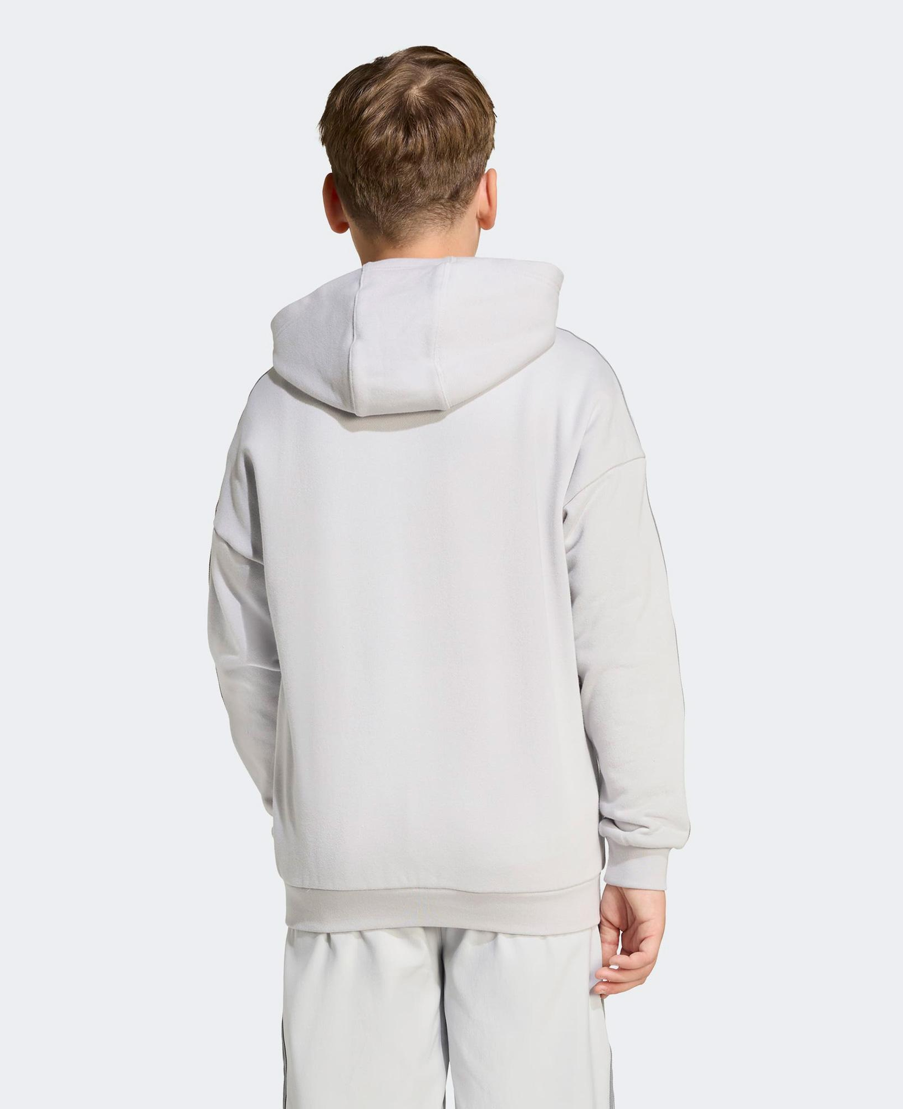 adidas Hoodıe Çocuk Gri Sweatshirt