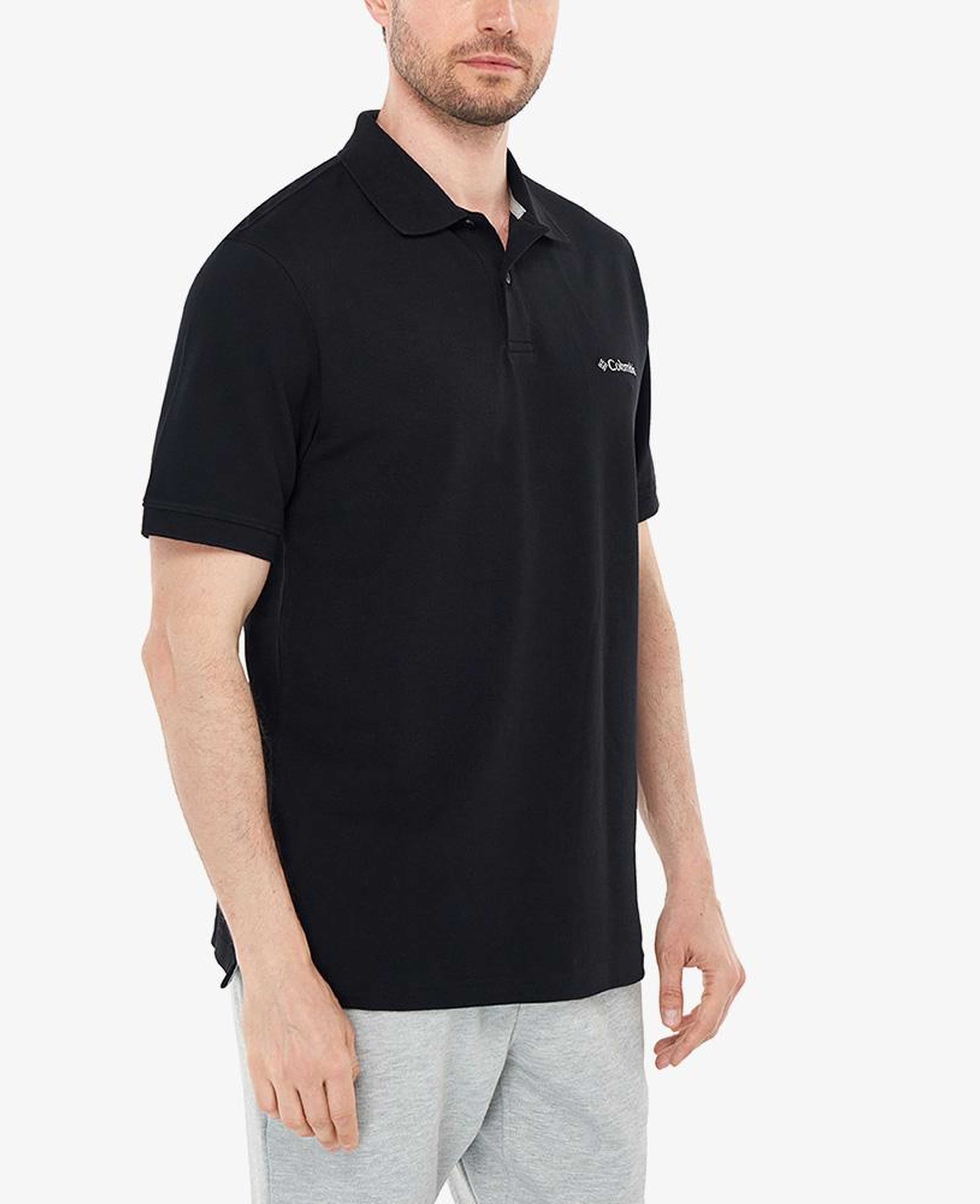 Columbia Cascade Range Solid II Erkek Siyah Polo