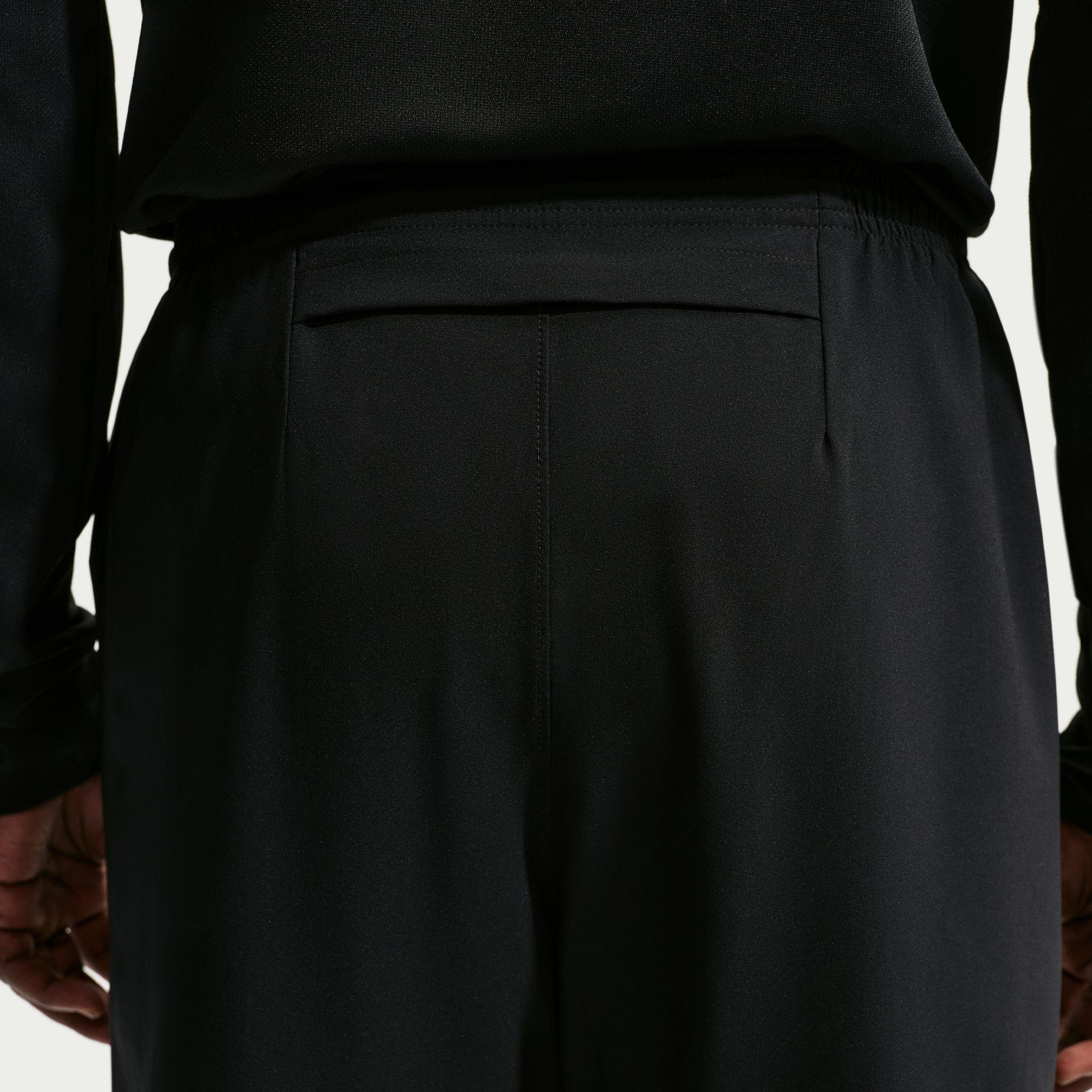 Nike Dri-Fit Miler Woven Erkek Siyah Eşofman Altı