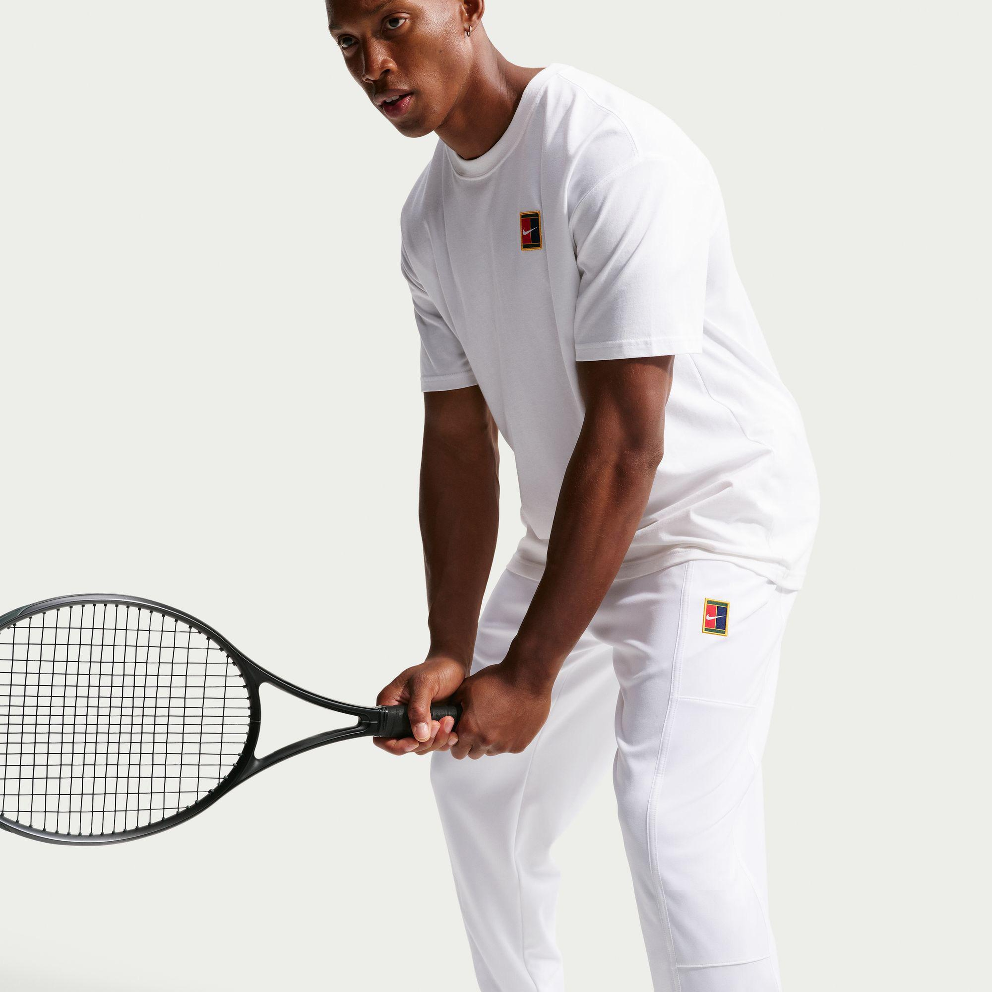 Nike Court Heritage Erkek Beyaz Eşofman Altı