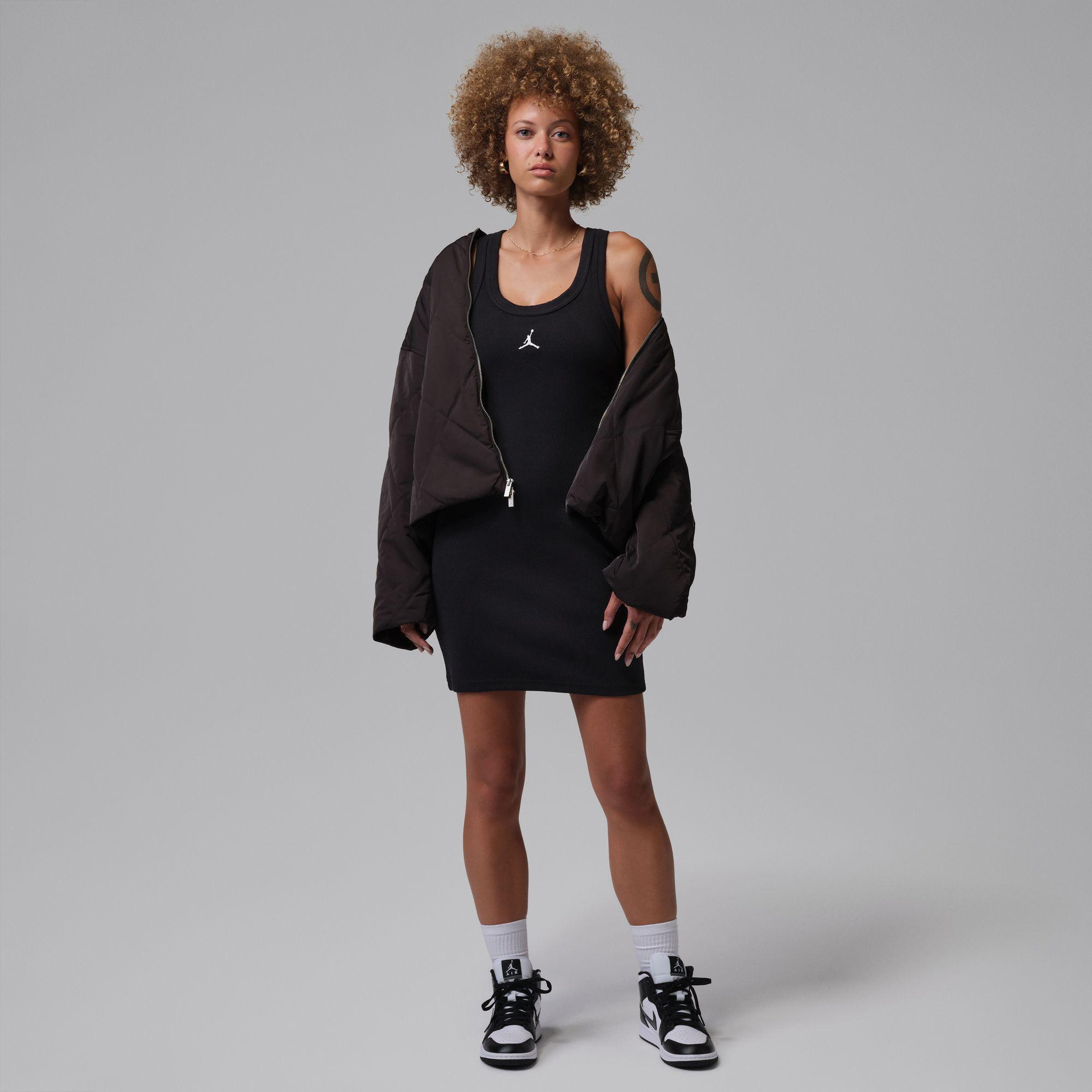 Jordan Brooklyn Essentials Kadın Siyah Elbise
