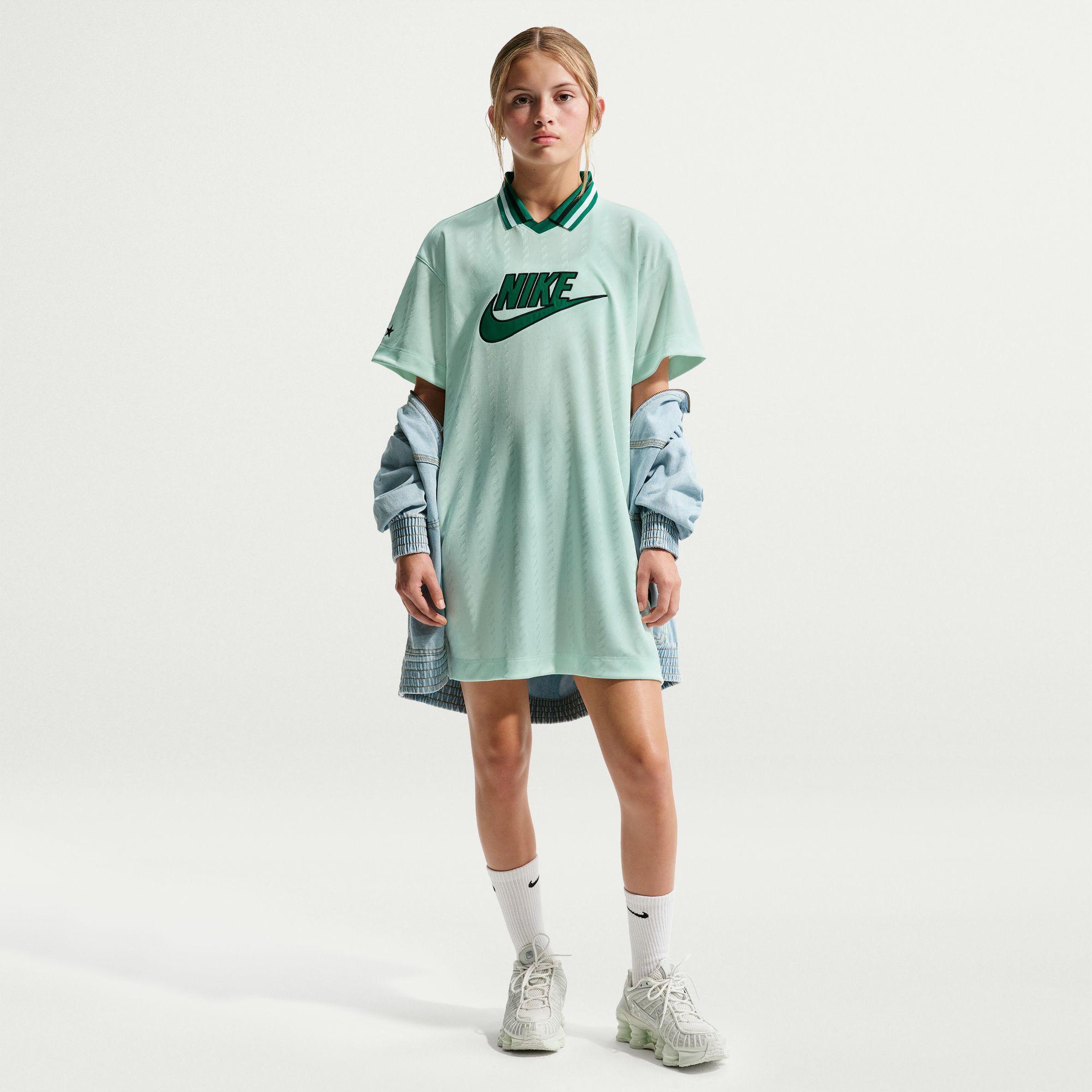 Nike Sportswear Jersey Çocuk Yeşil Elbise