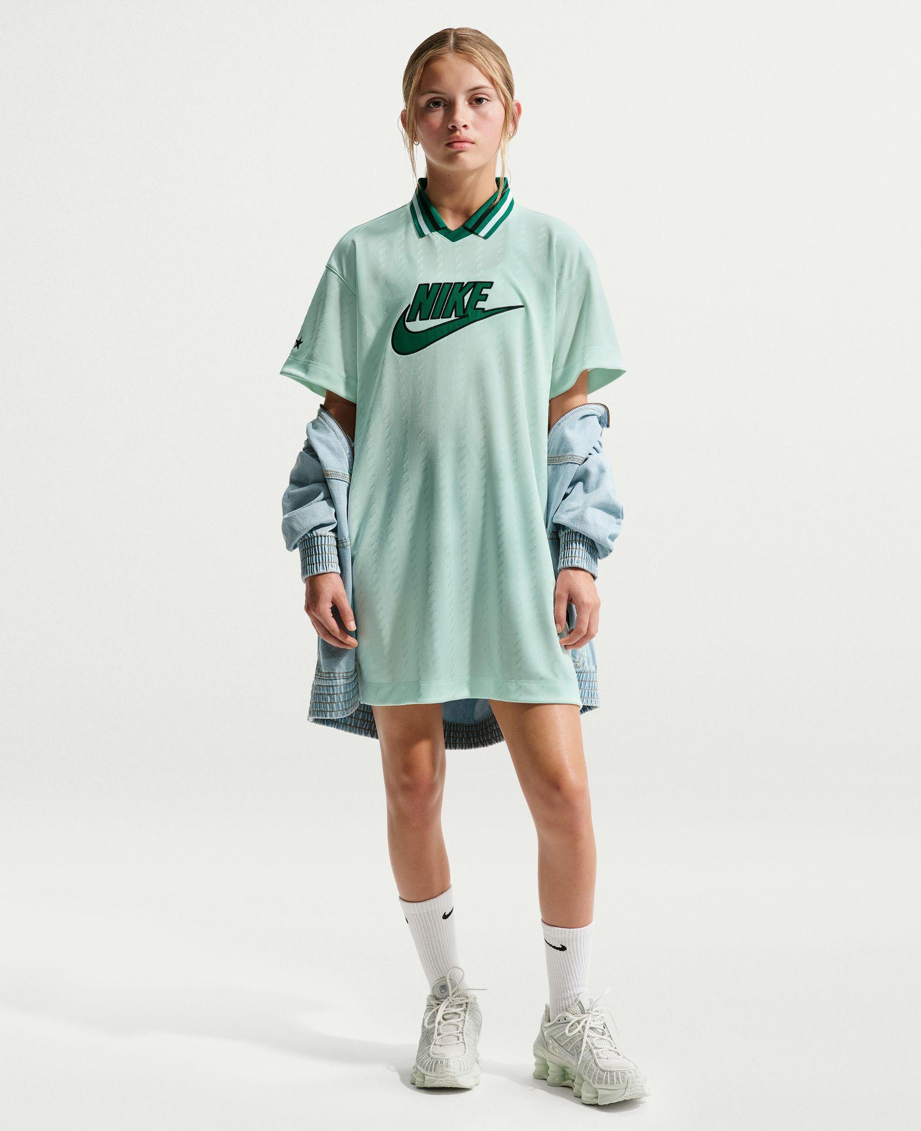 Nike Sportswear Jersey Çocuk Yeşil Elbise
