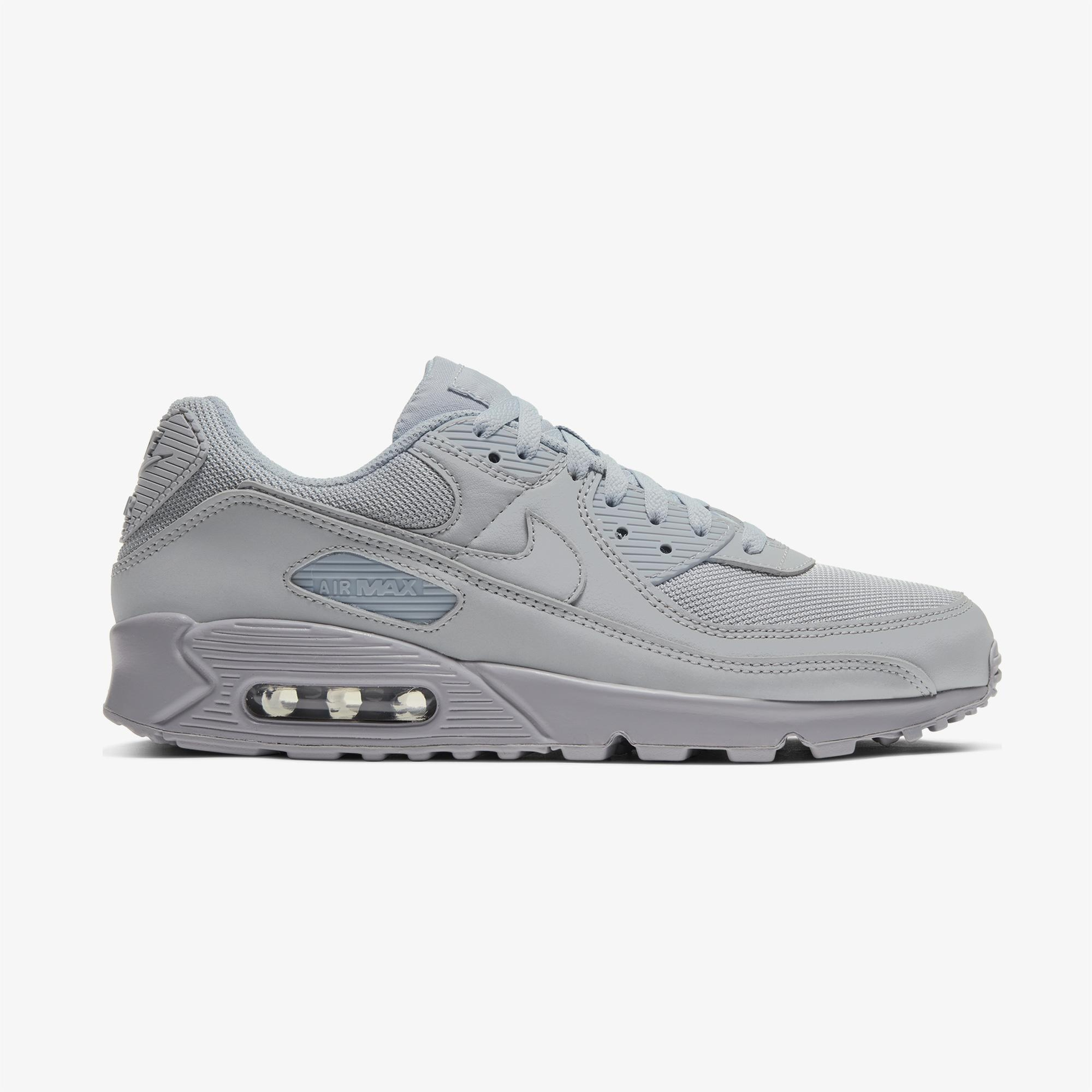 Nike Air Max 90 Erkek Gri Spor Ayakkabı