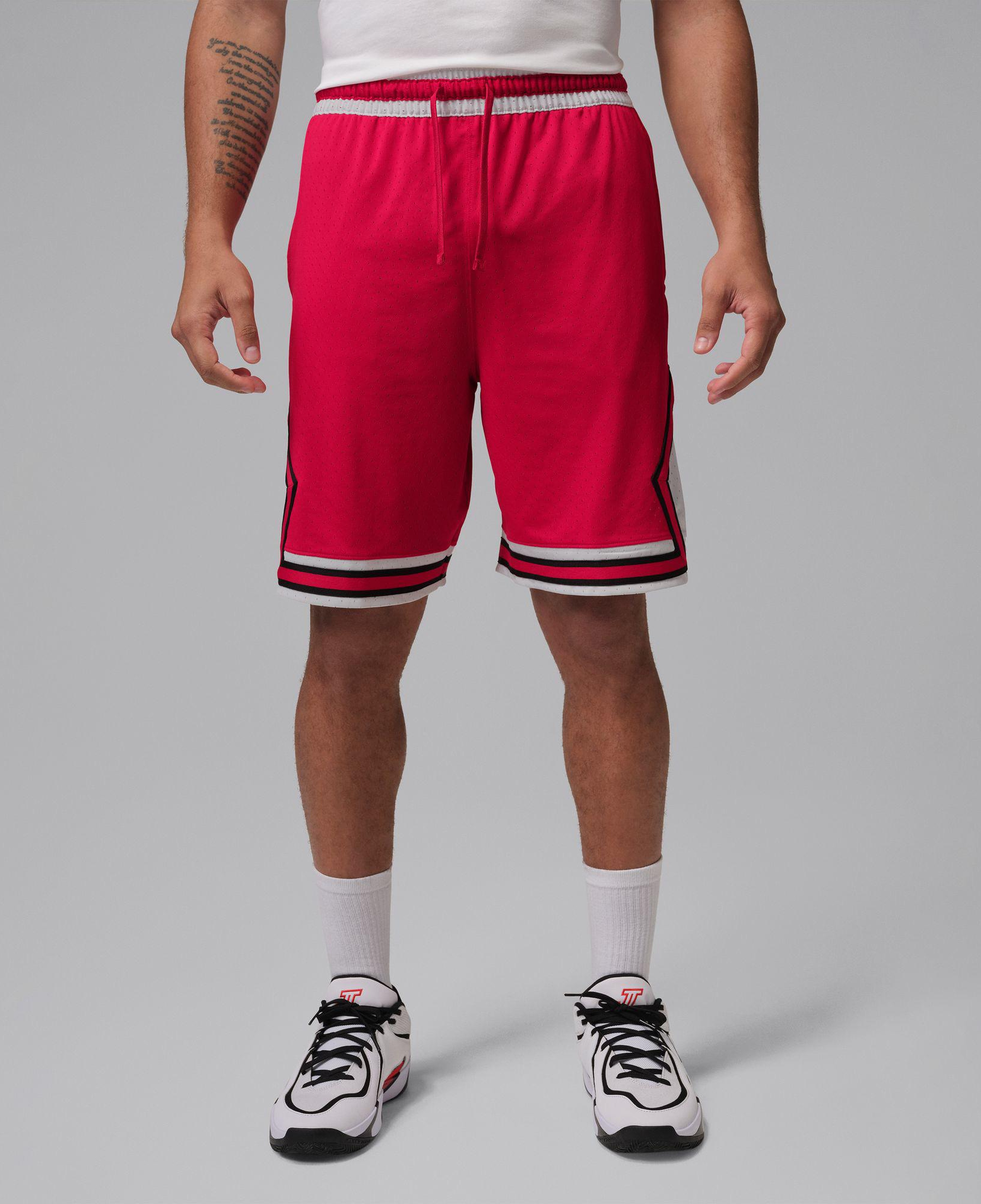 Jordan Dri-Fit Sport 23 cm Diamond Erkek Kırmızı Şort