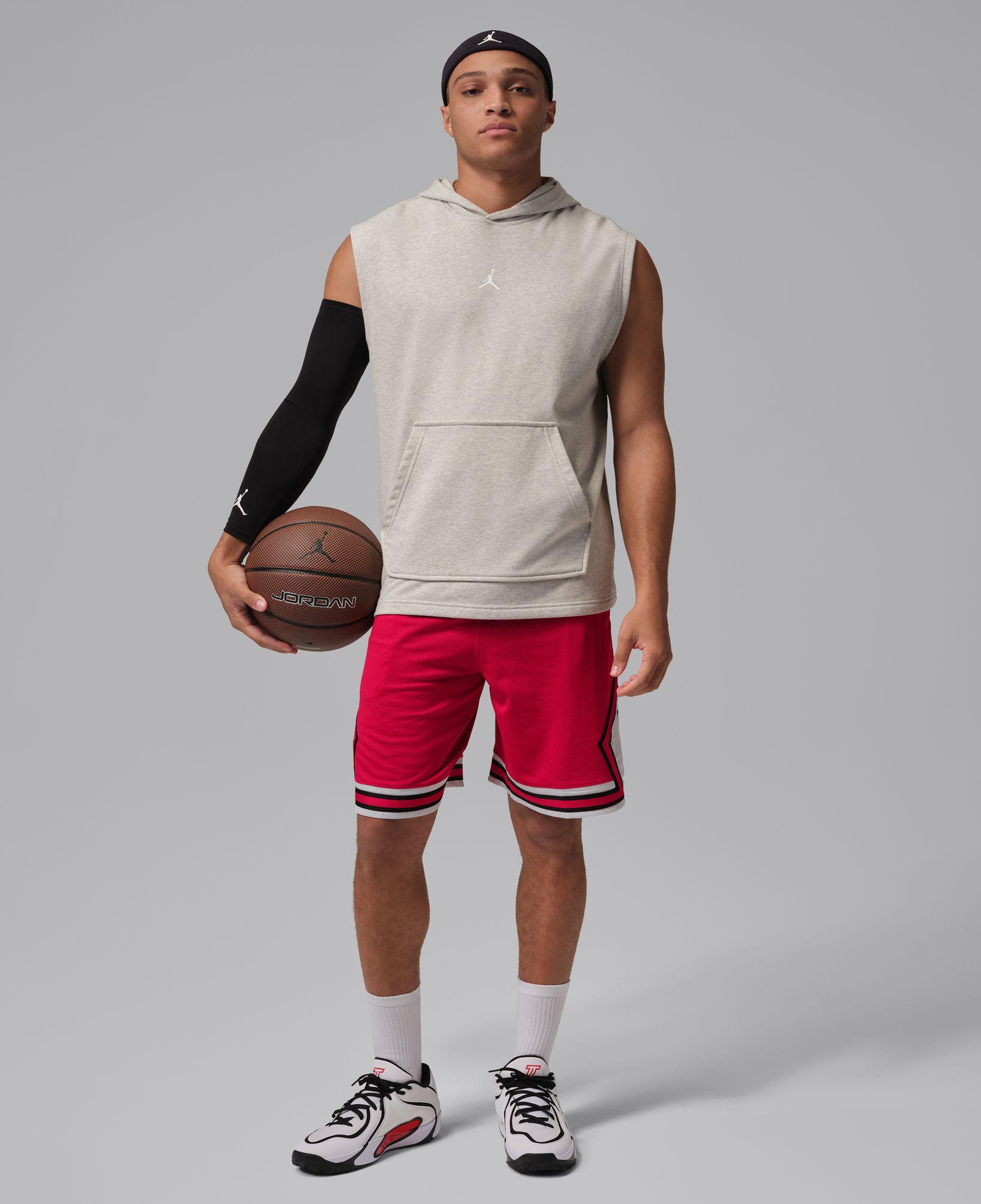 Jordan Dri-Fit Sport 23 cm Diamond Erkek Kırmızı Şort