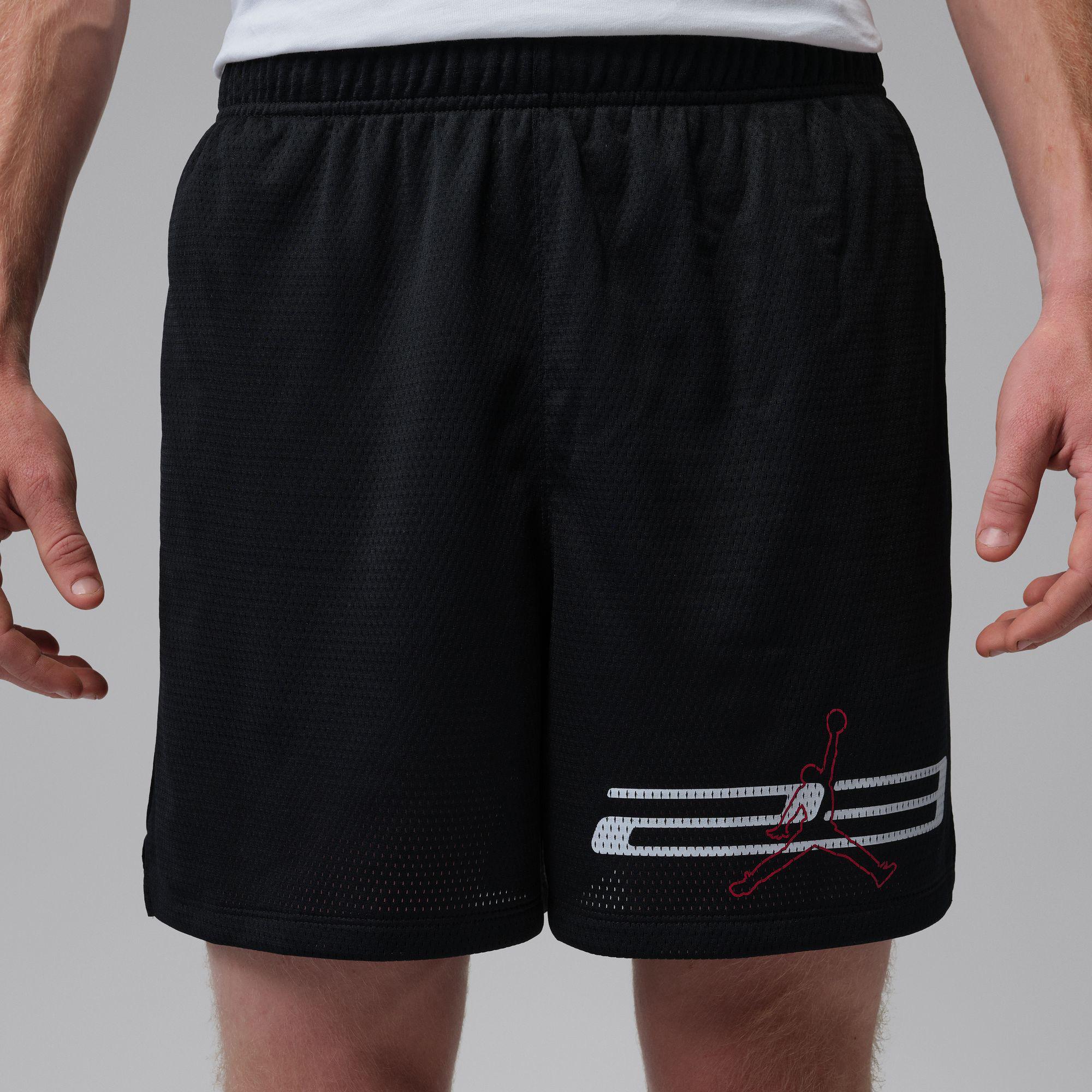Jordan Dri-Fit Sport Mesh GFX Erkek Siyah Şort