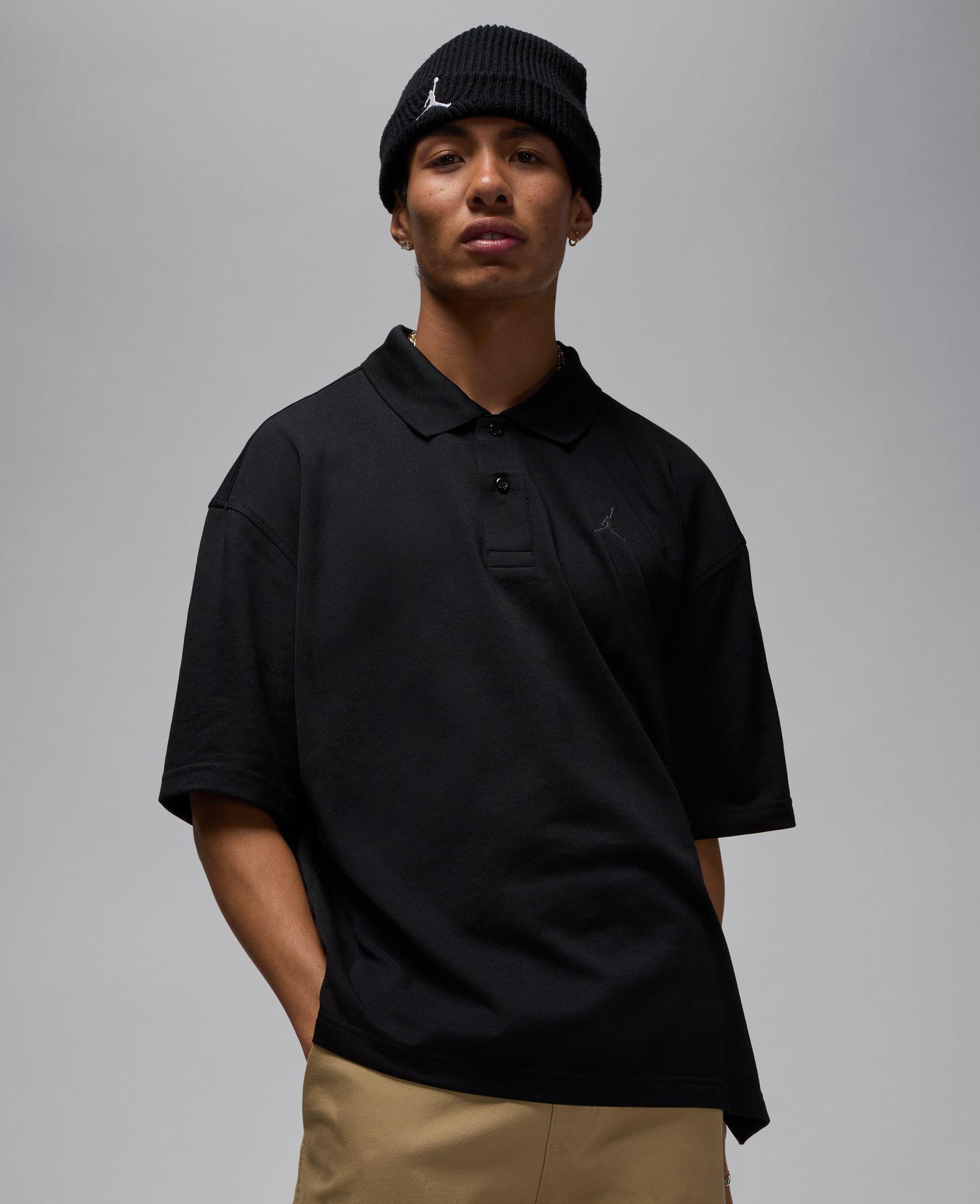 Jordan Brooklyn Erkek Siyah Polo