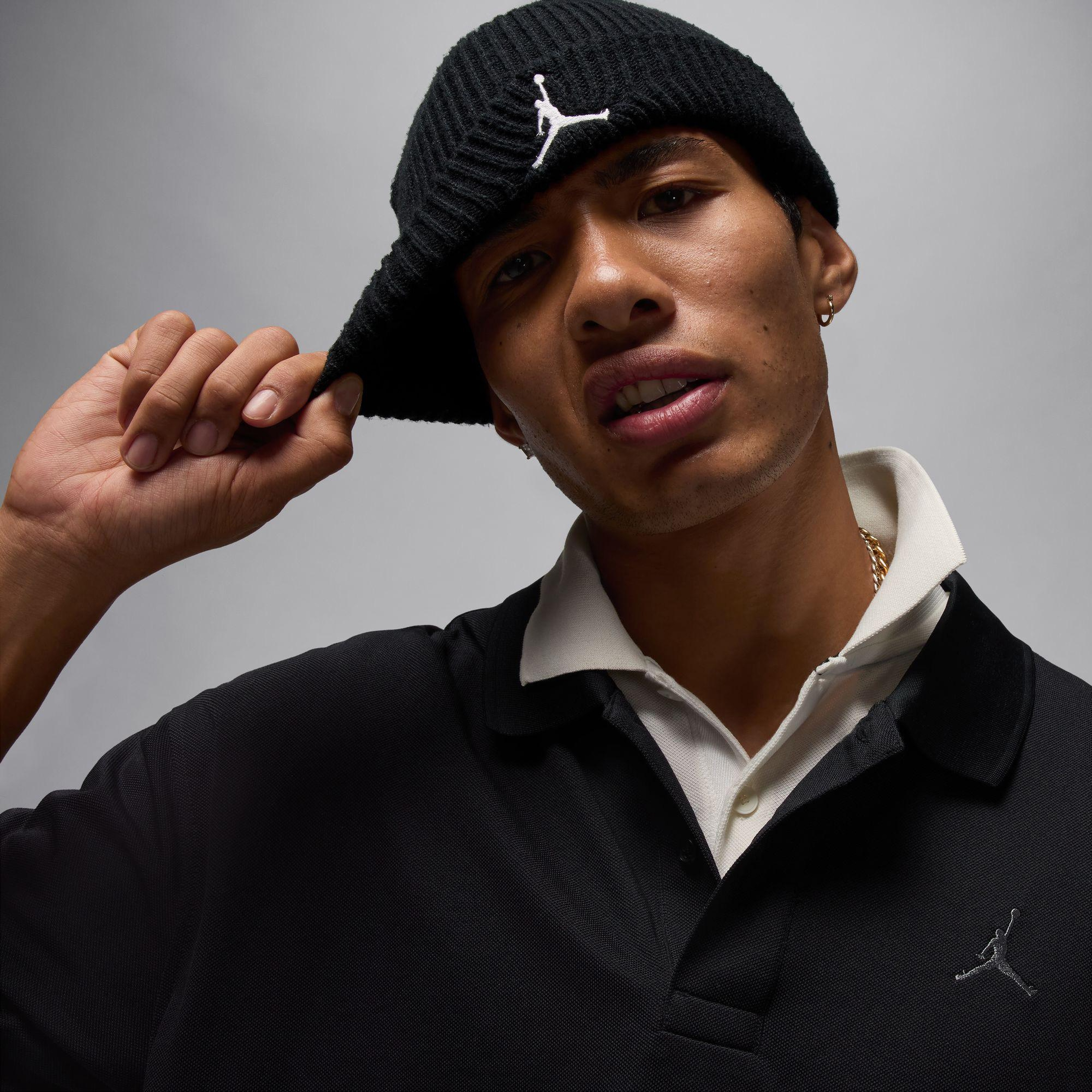 Jordan Brooklyn Erkek Siyah Polo