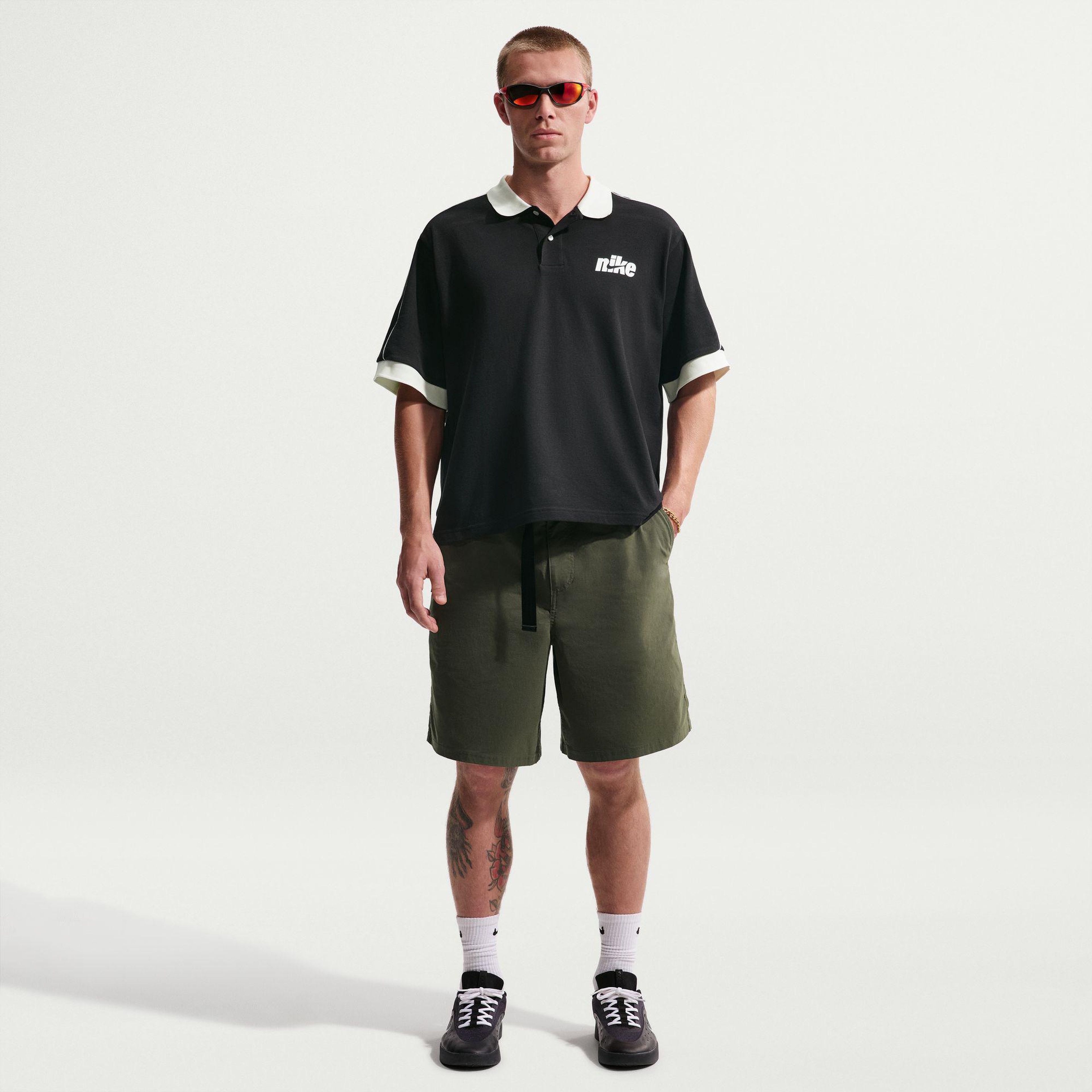 Nike Sportswear Club Erkek Siyah Polo