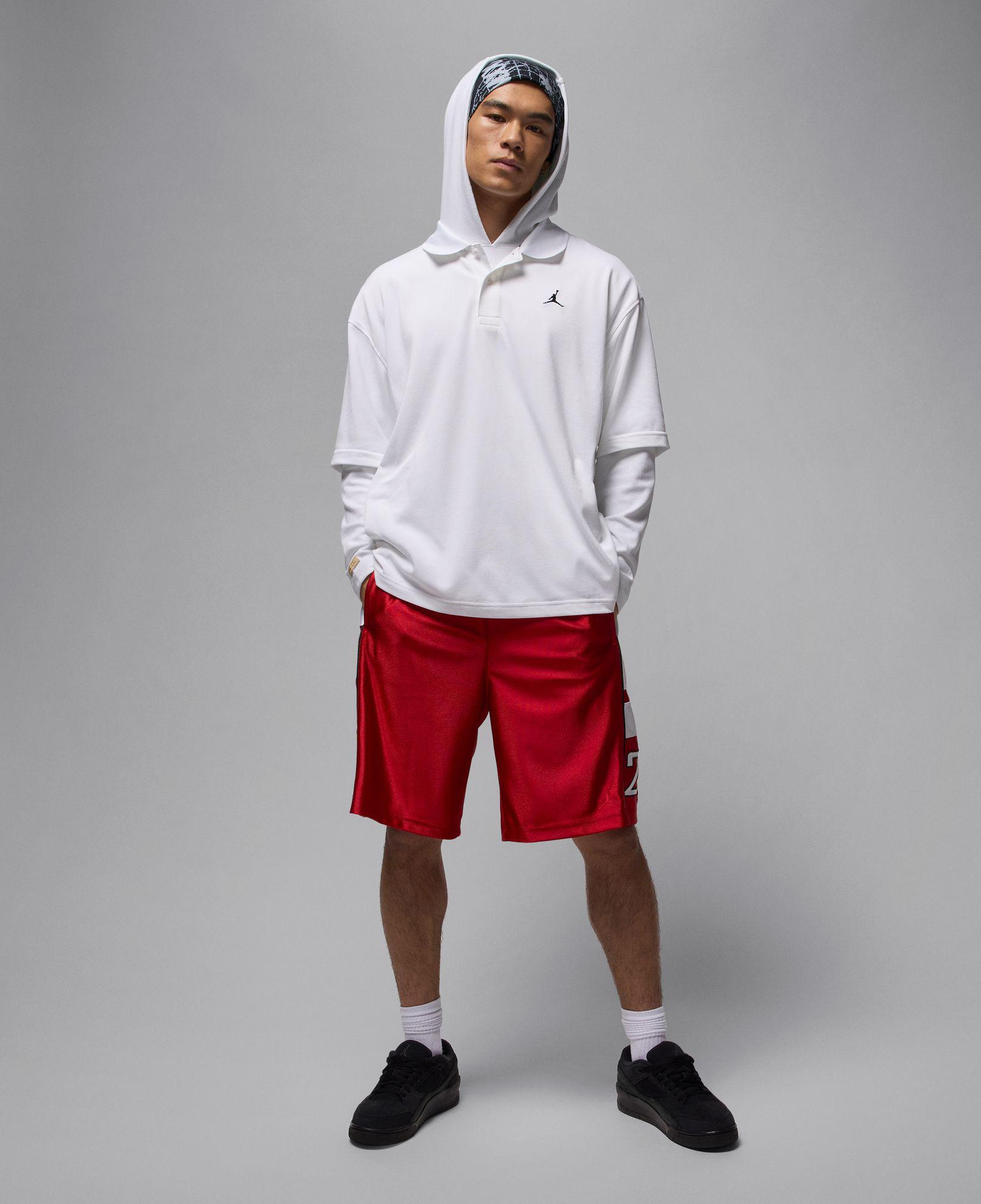 Jordan Brooklyn Erkek Beyaz Polo
