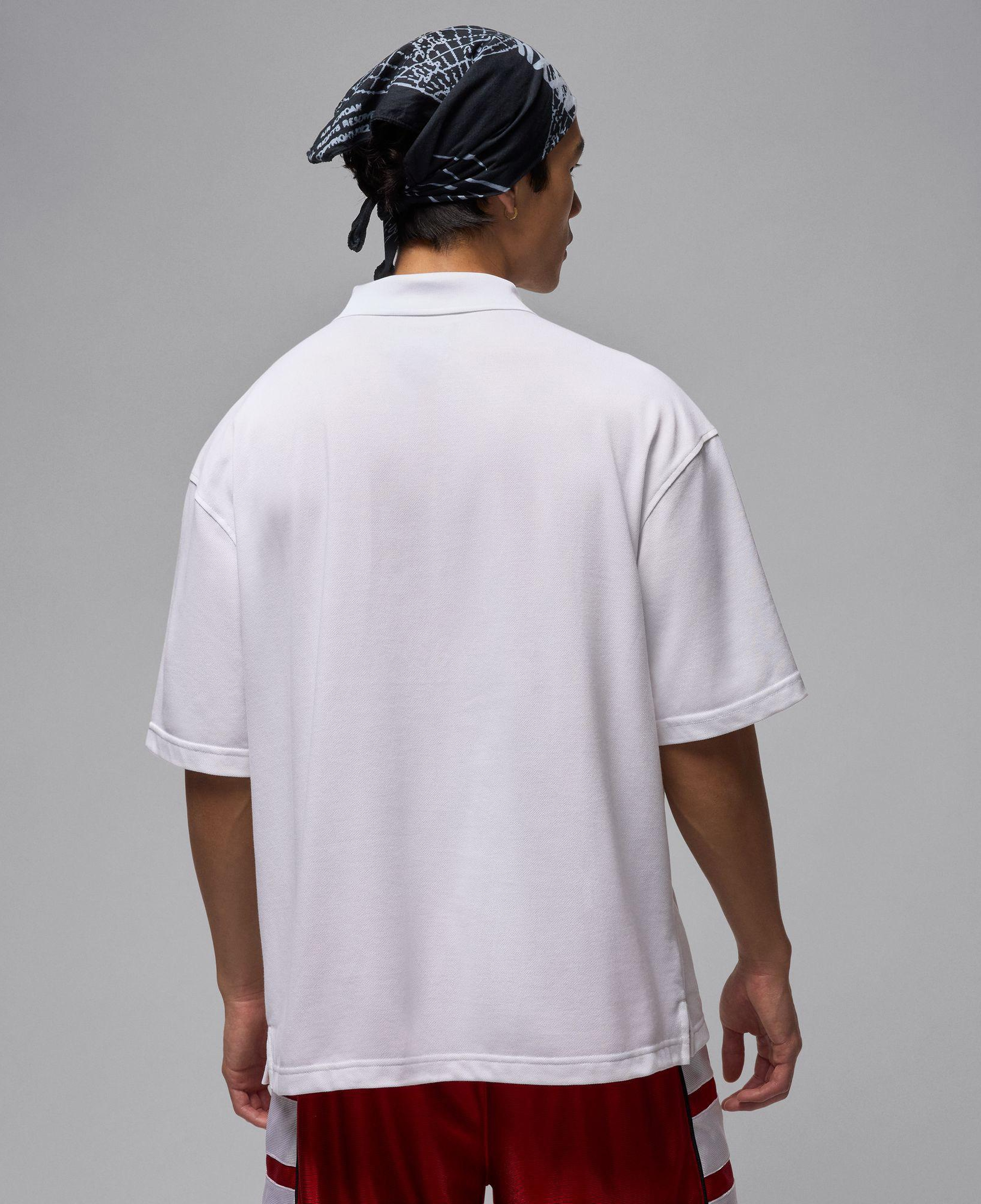 Jordan Brooklyn Erkek Beyaz Polo