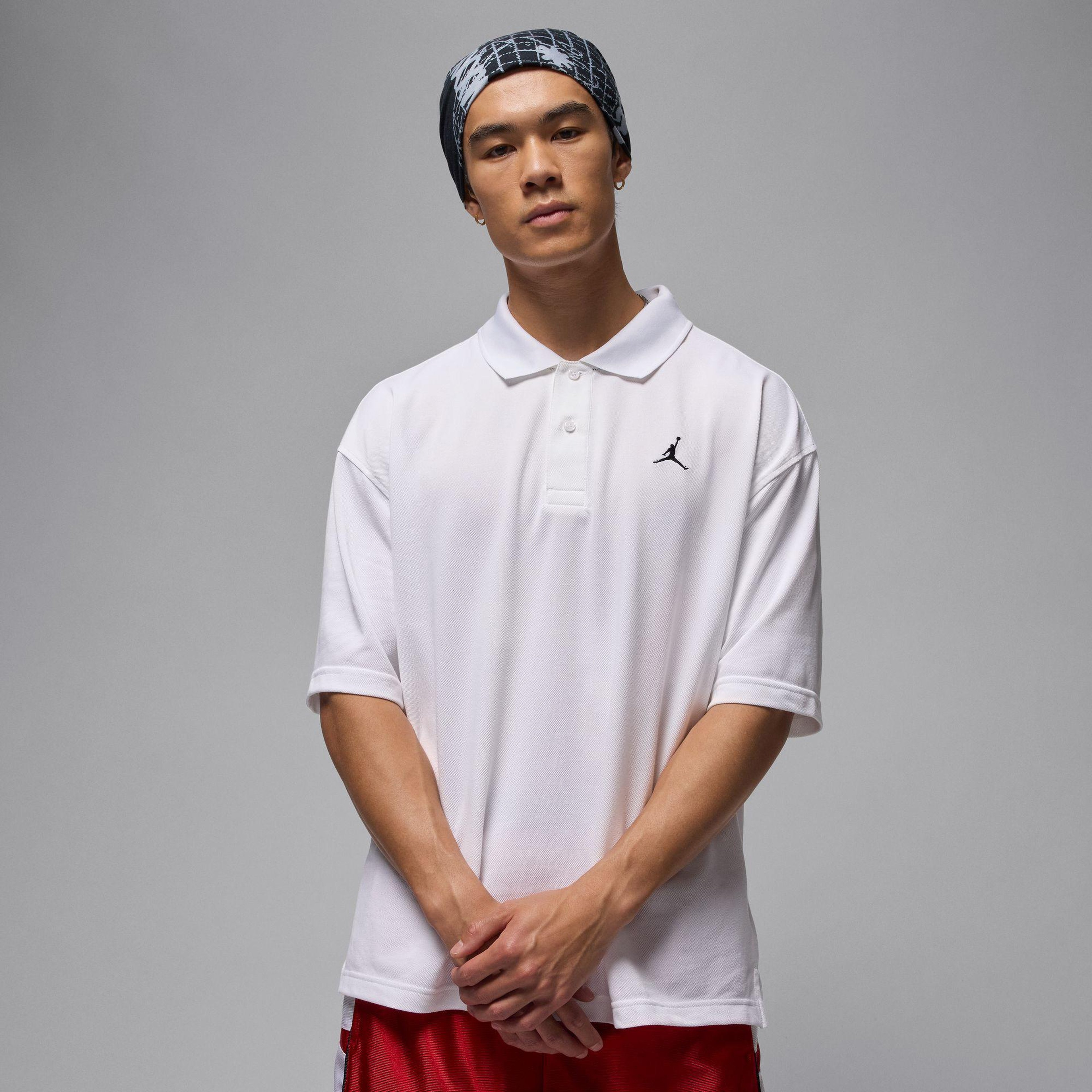 Jordan Brooklyn Erkek Beyaz Polo