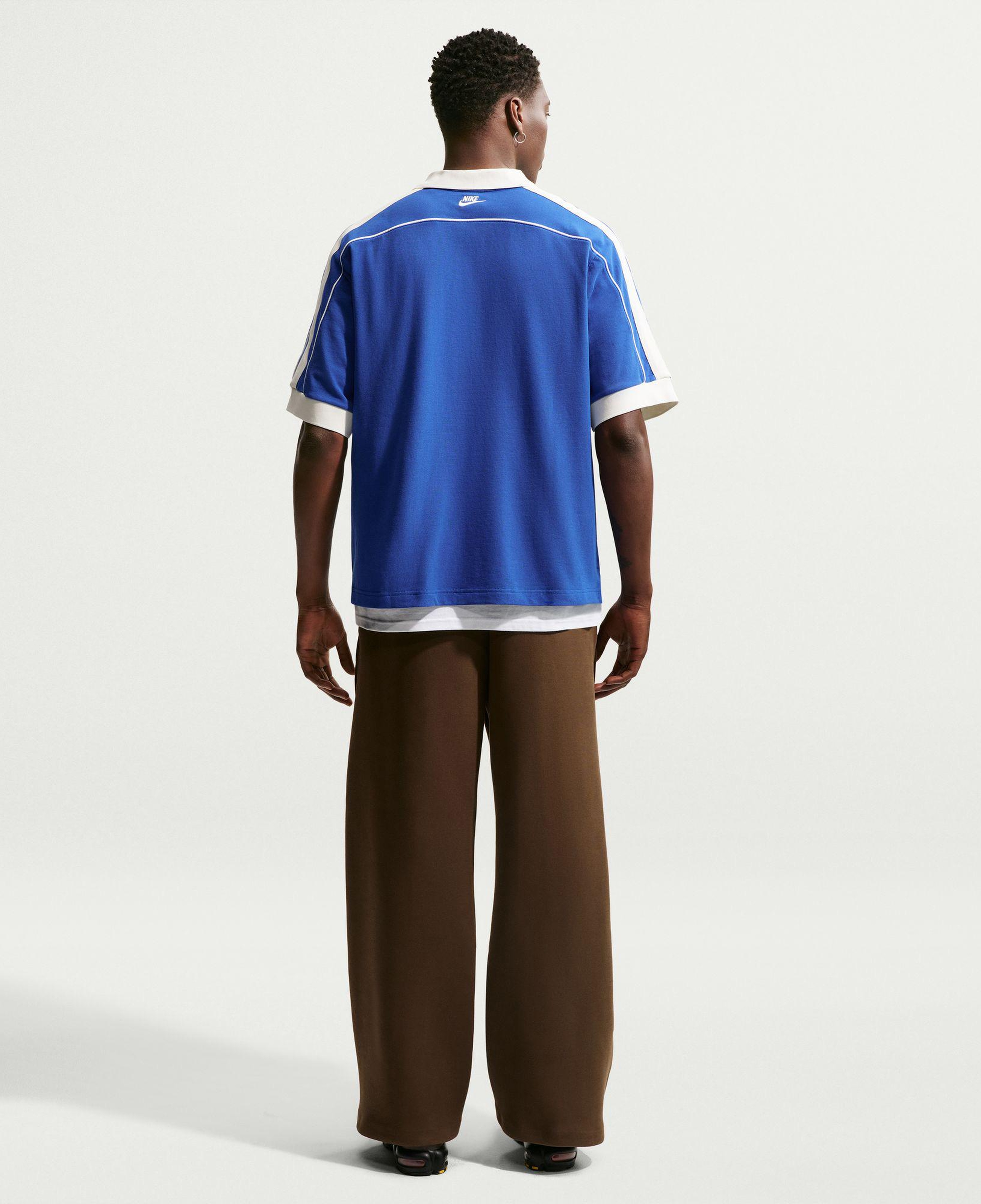 Nike Sportswear Club Erkek Mavi Polo