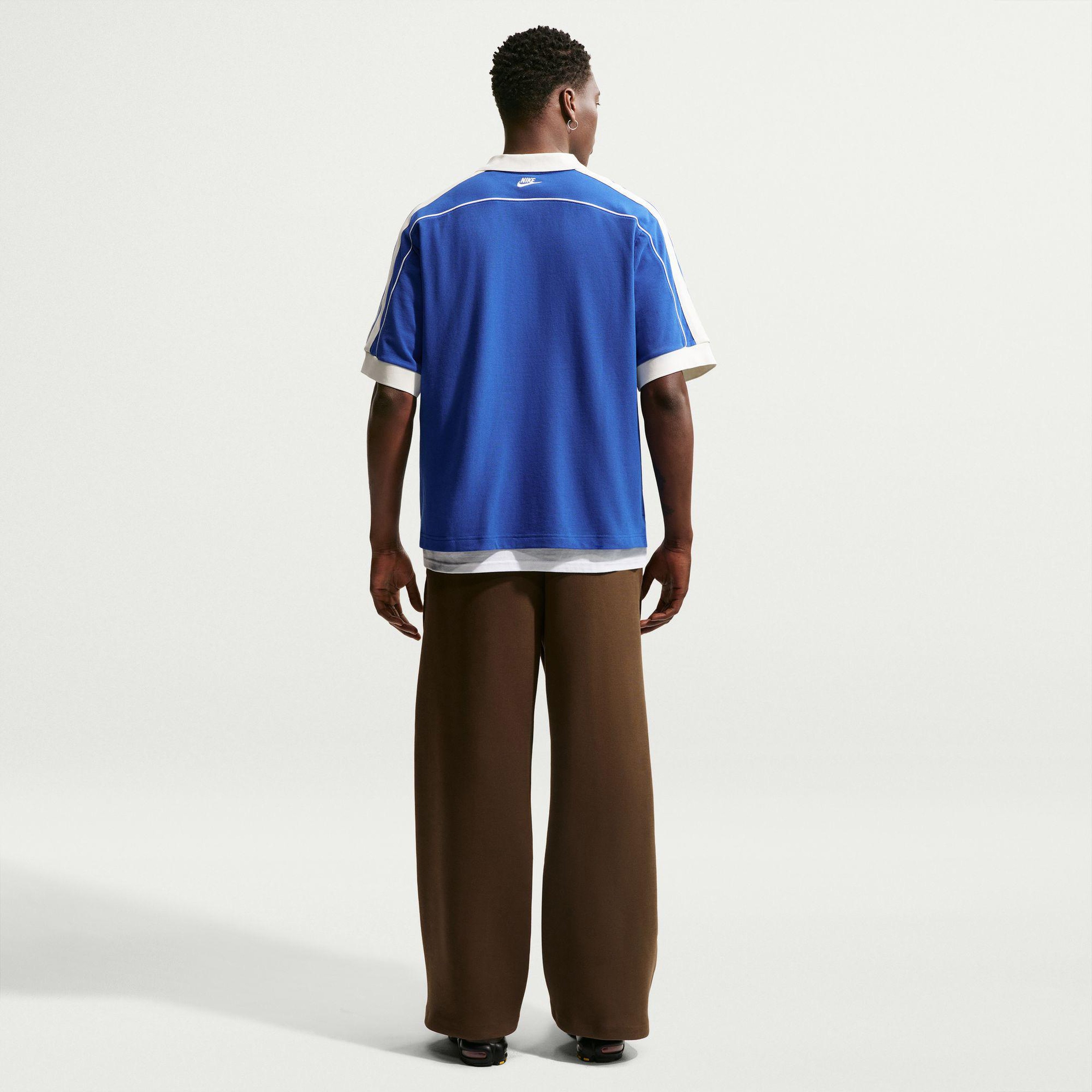 Nike Sportswear Club Erkek Mavi Polo
