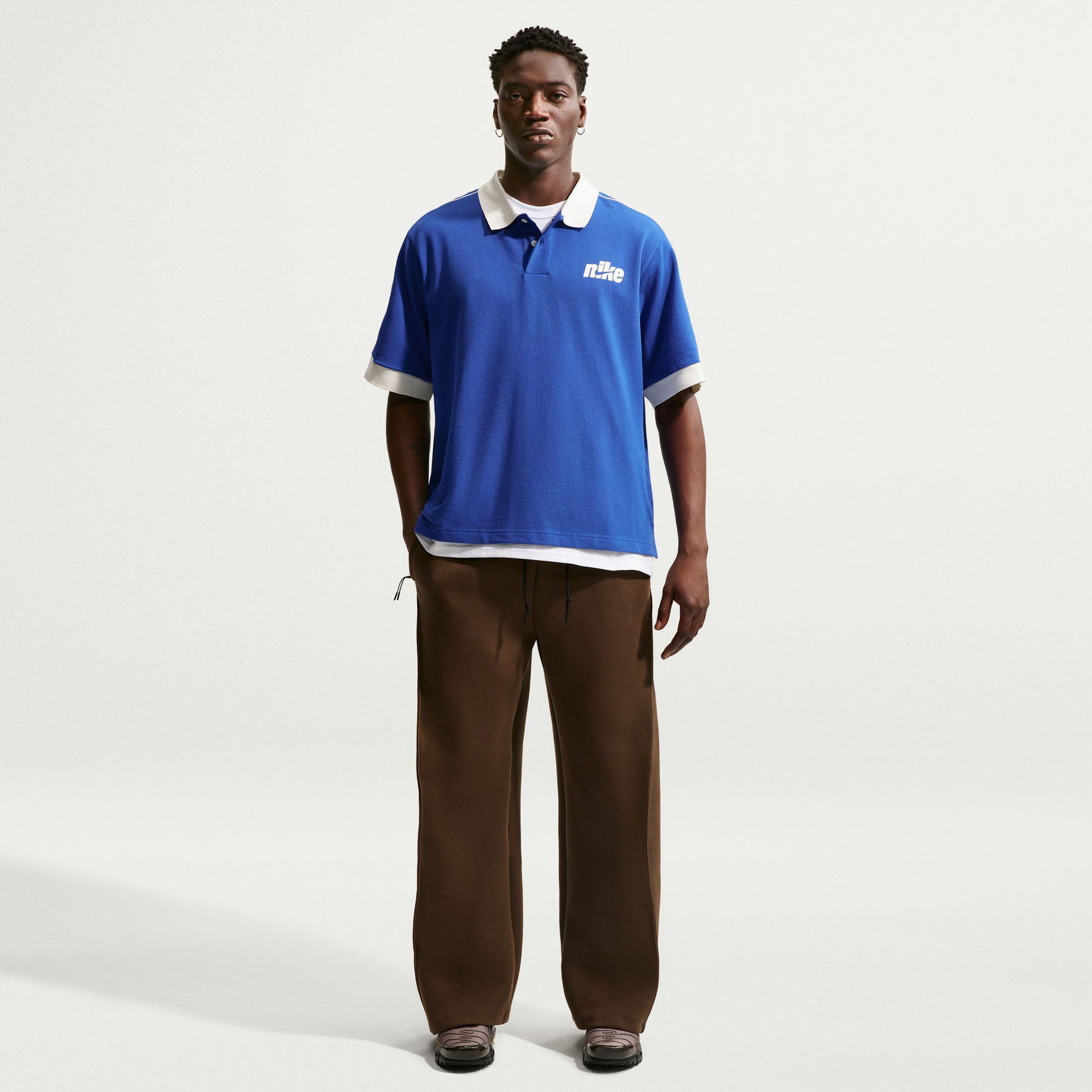Nike Sportswear Club Erkek Mavi Polo