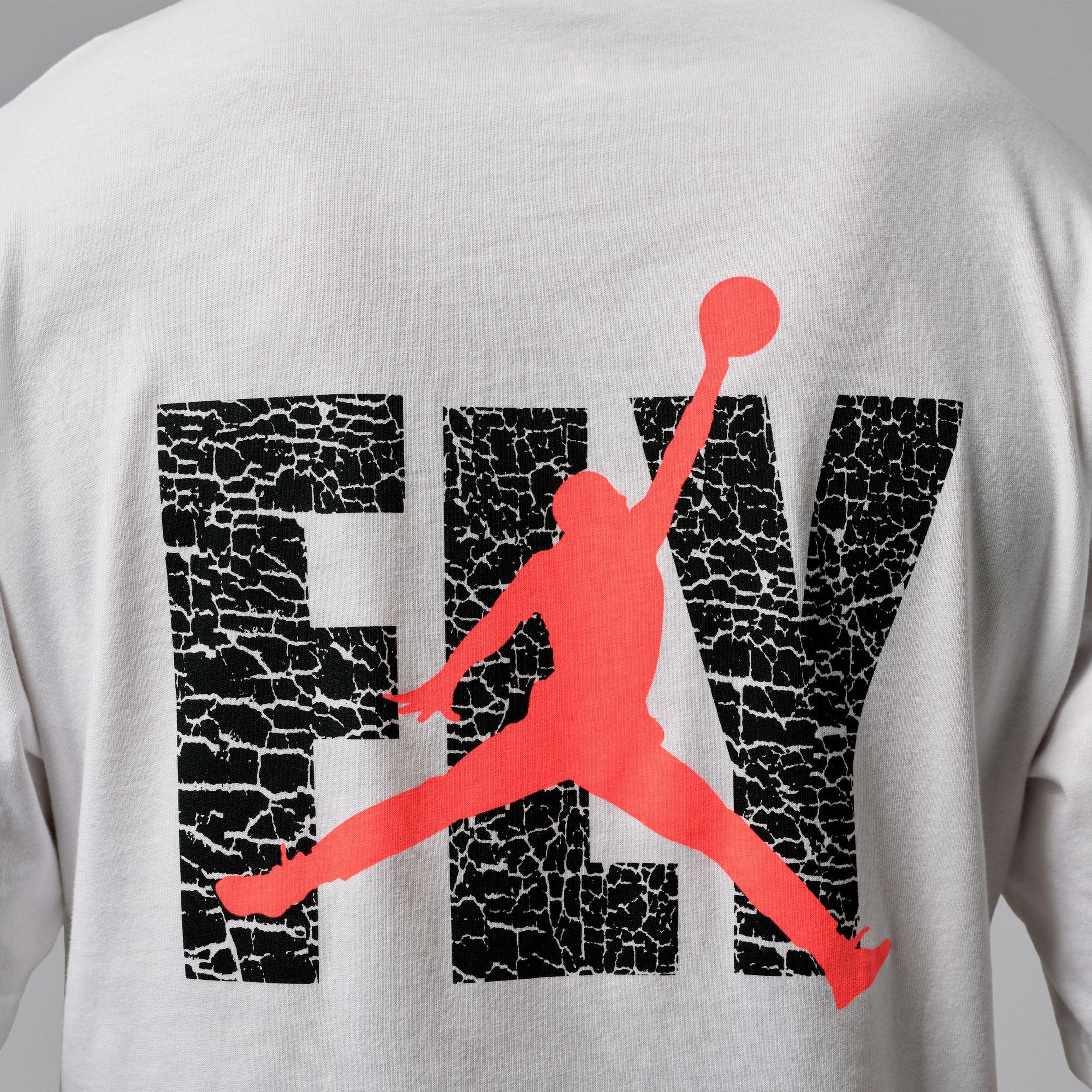 Jordan Jordan GFX Erkek Beyaz T-Shirt