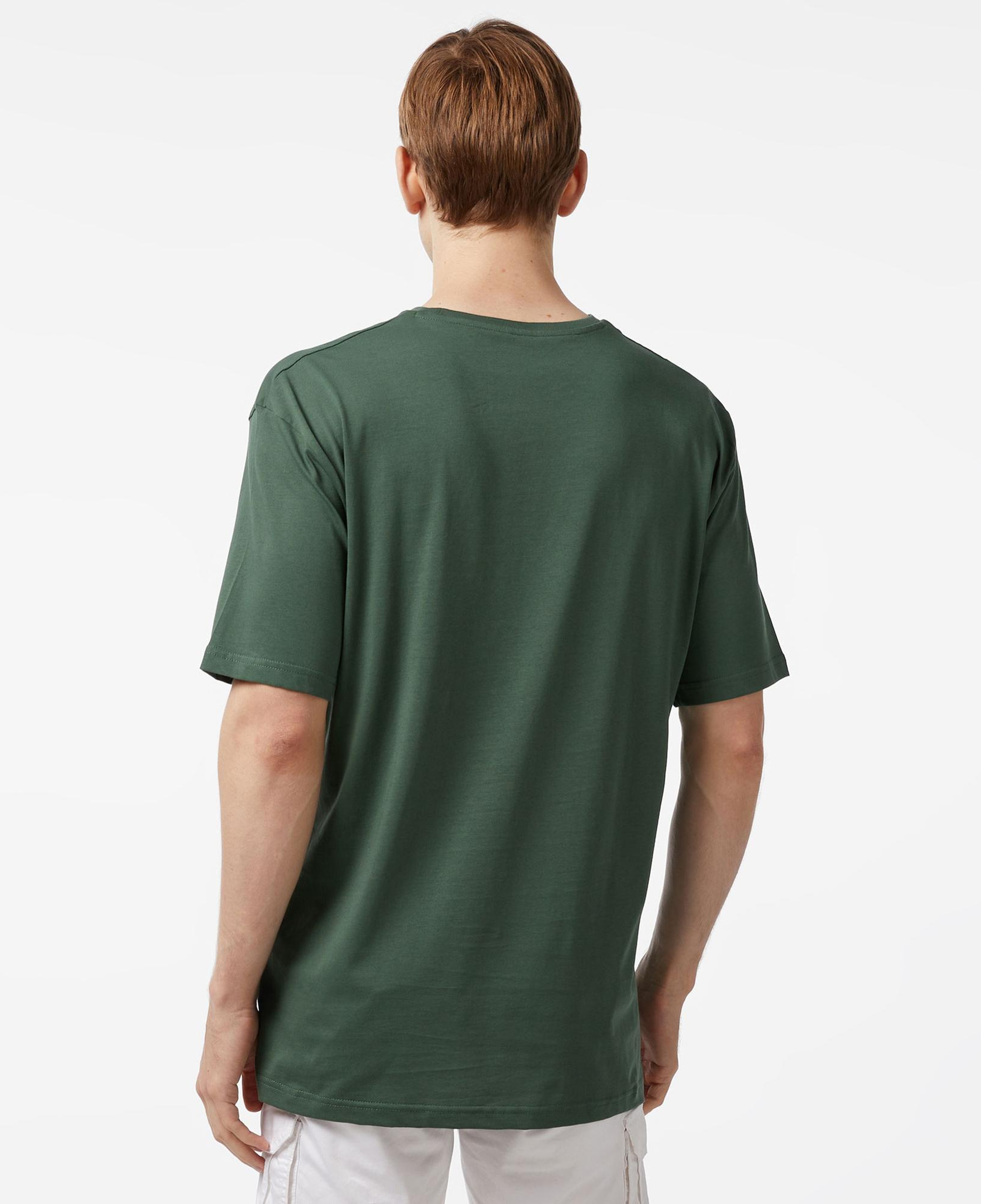 Nautica Erkek Yeşil Oversize T-Shirt