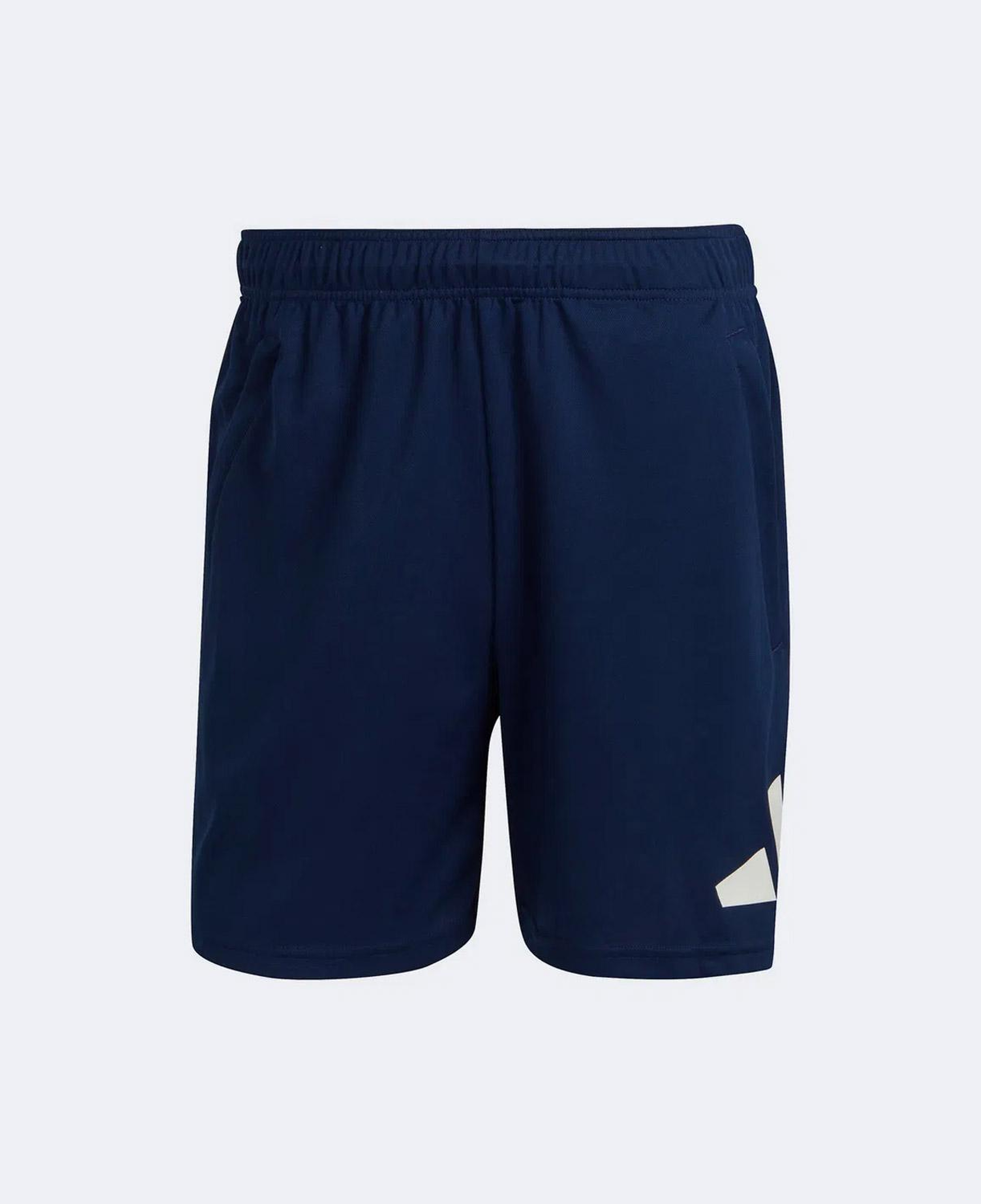 adidas Essentials Logo Erkek Mavi Antrenman Şort