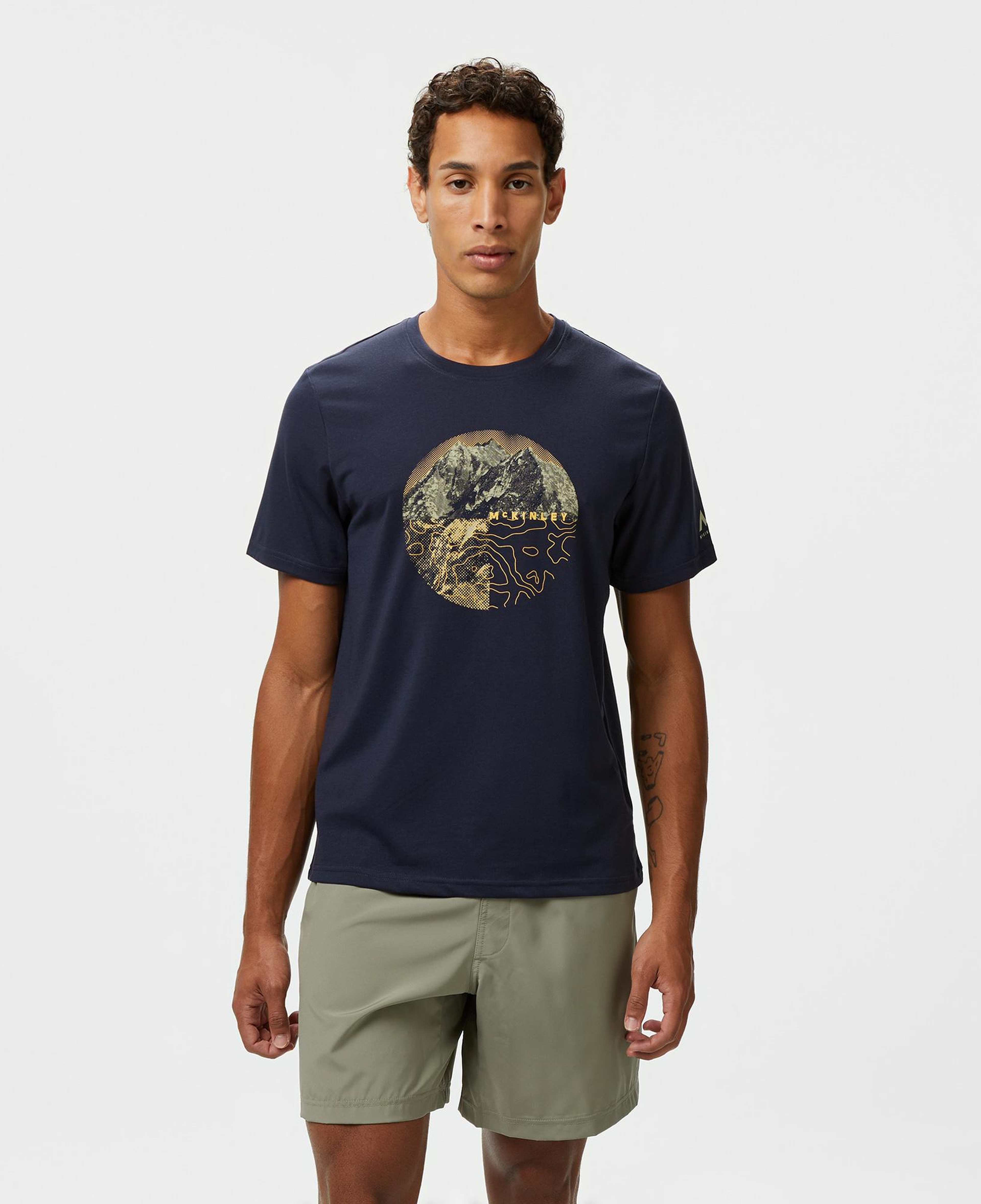 McKinley Galla Erkek Gri T-Shirt