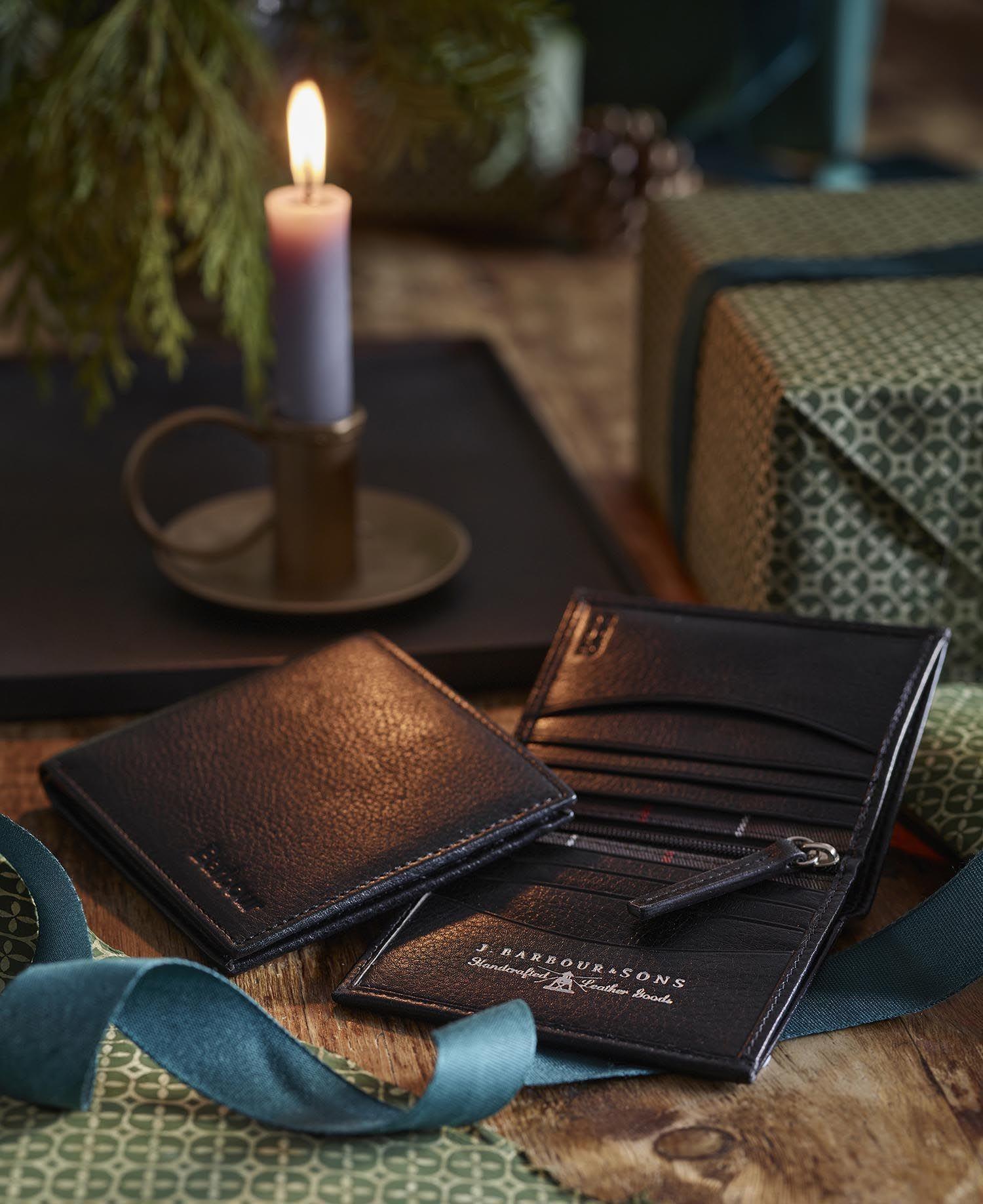 Barbour Colwell Deri Billfold Cüzdan