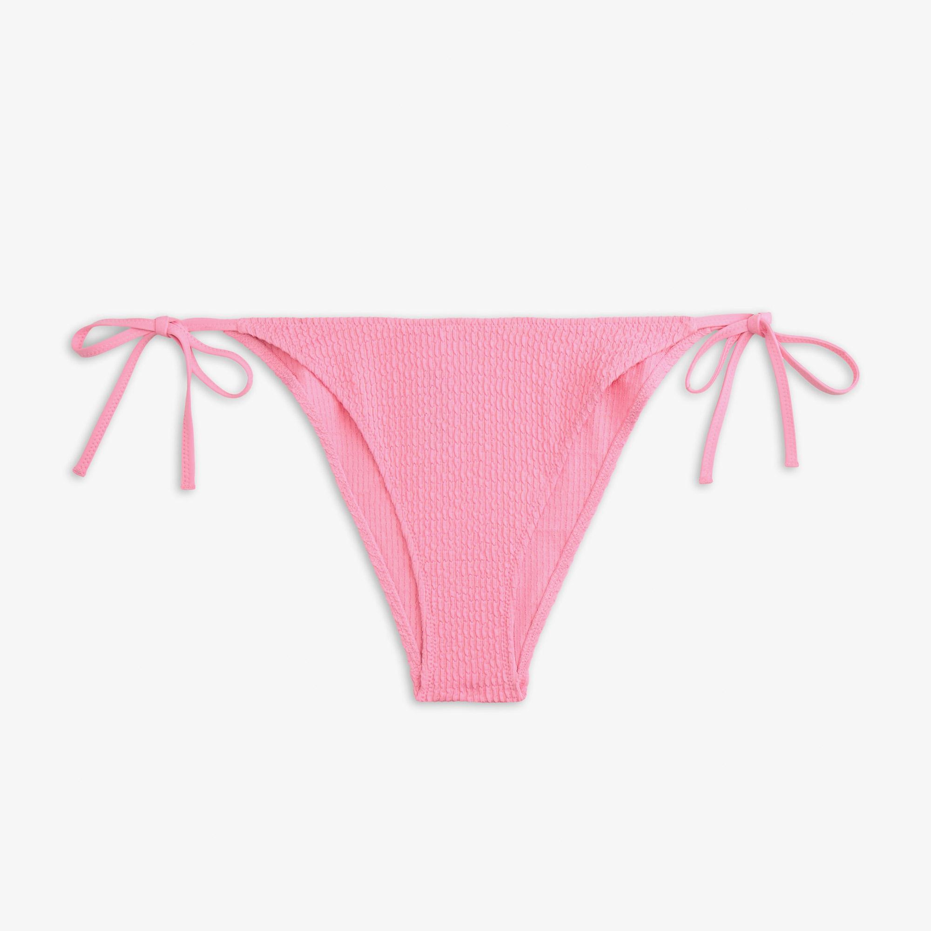 Tommy Hilfiger Texture Kadın Pembe Bikini Altı