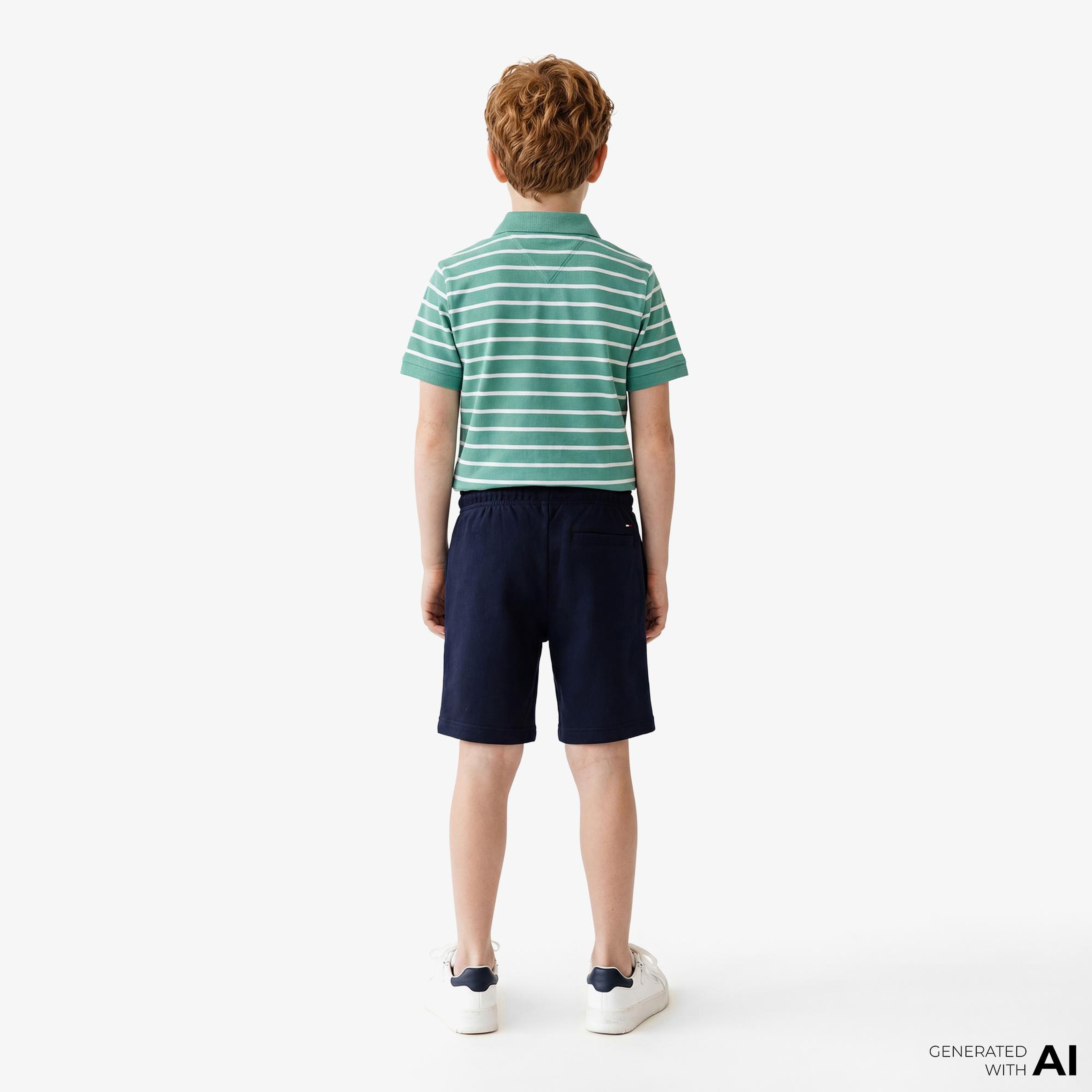 Tommy Hilfiger Graphic Çocuk Lacivert Şort